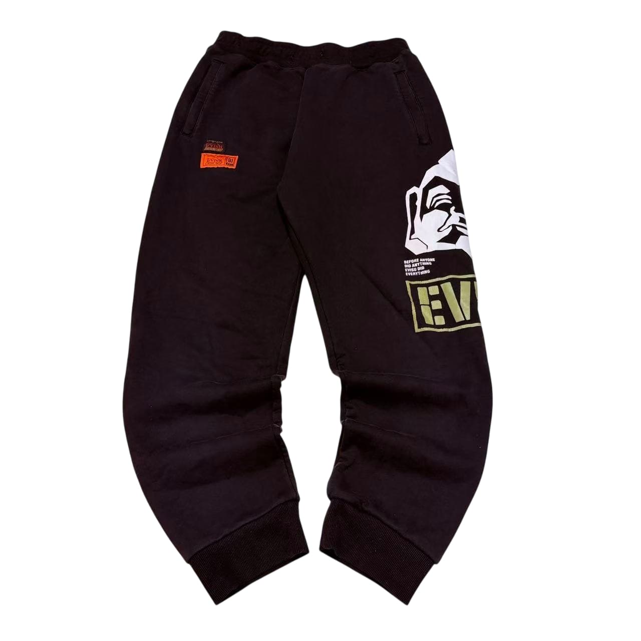 Evisu Graphic Sweatpants Black XXL — photo 1 of 12