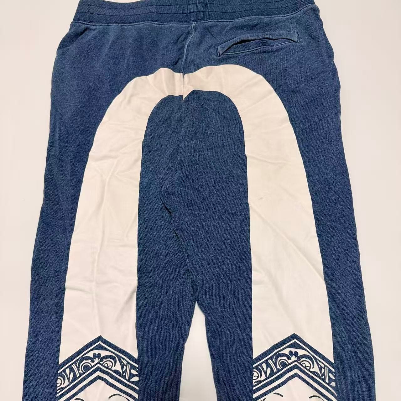 Evisu Heritage Blue Jogger Sweatpants Size M — photo 3 of 12