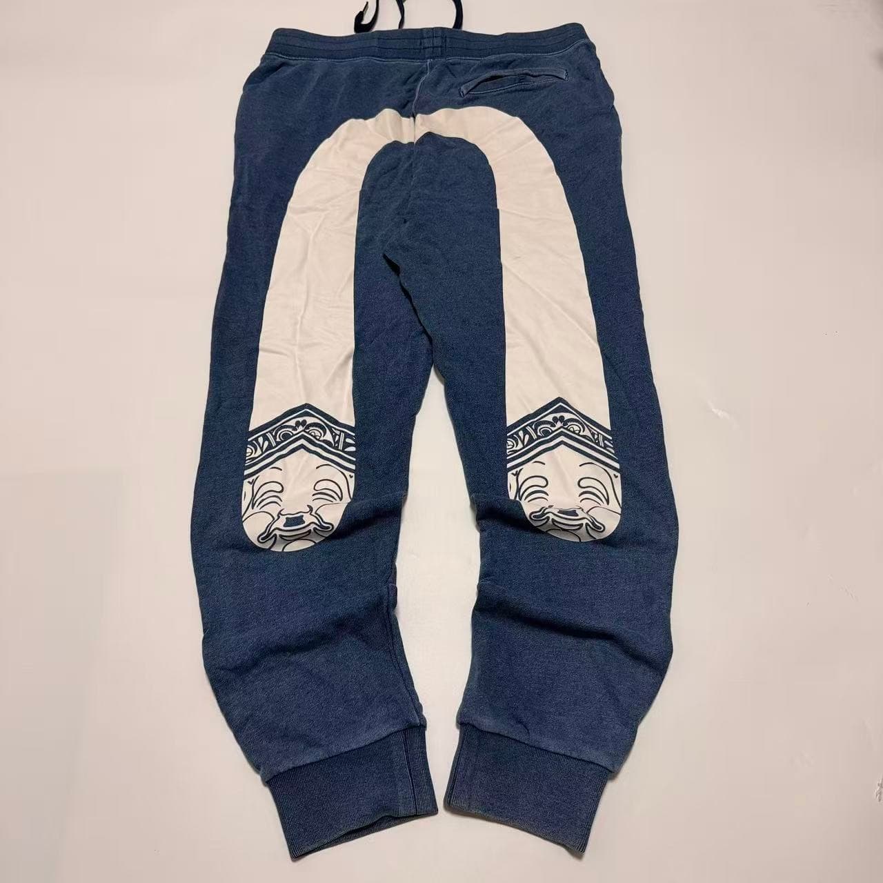 Evisu Heritage Blue Jogger Sweatpants Size M — photo 1 of 12