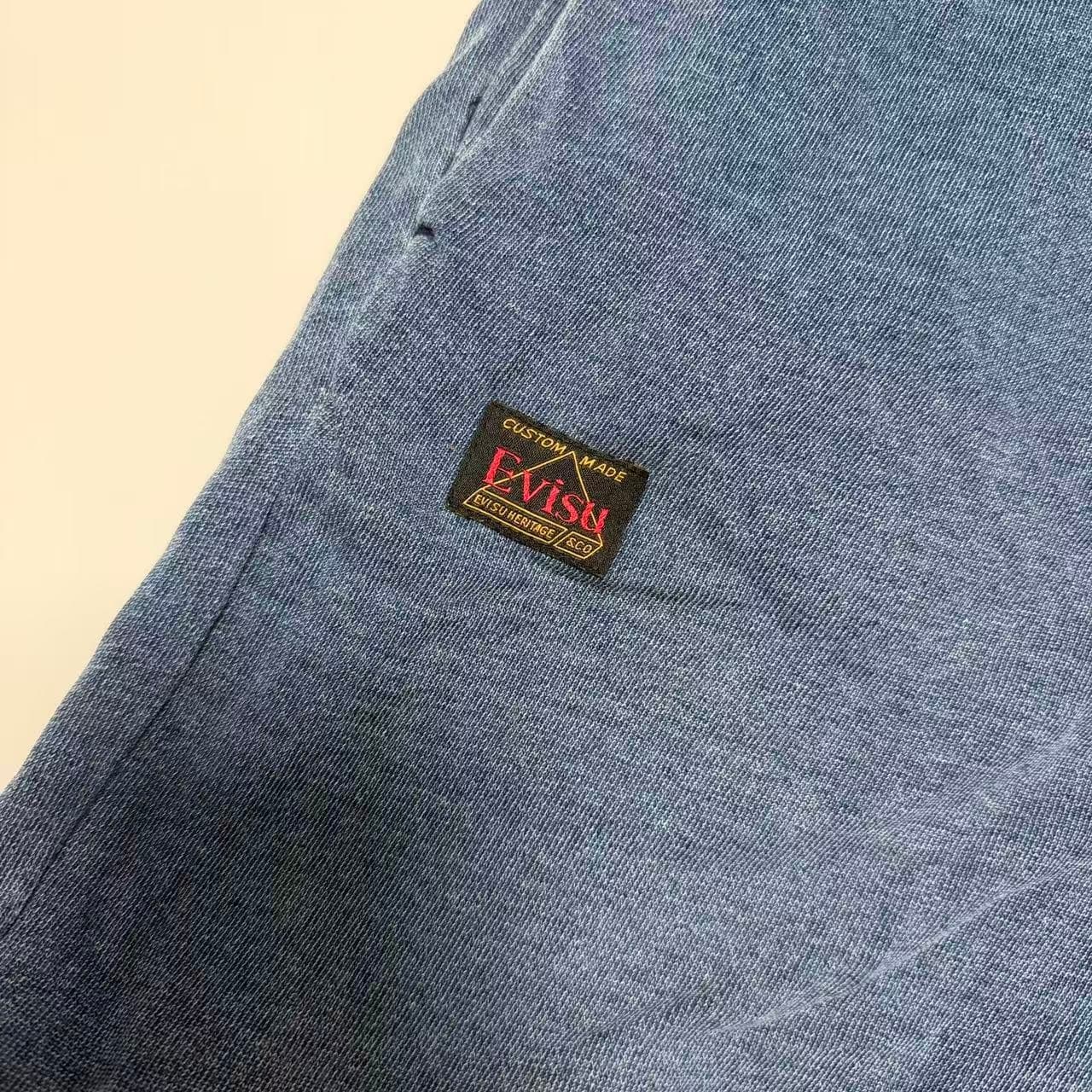 Evisu Heritage Blue Jogger Sweatpants Size M — photo 7 of 12