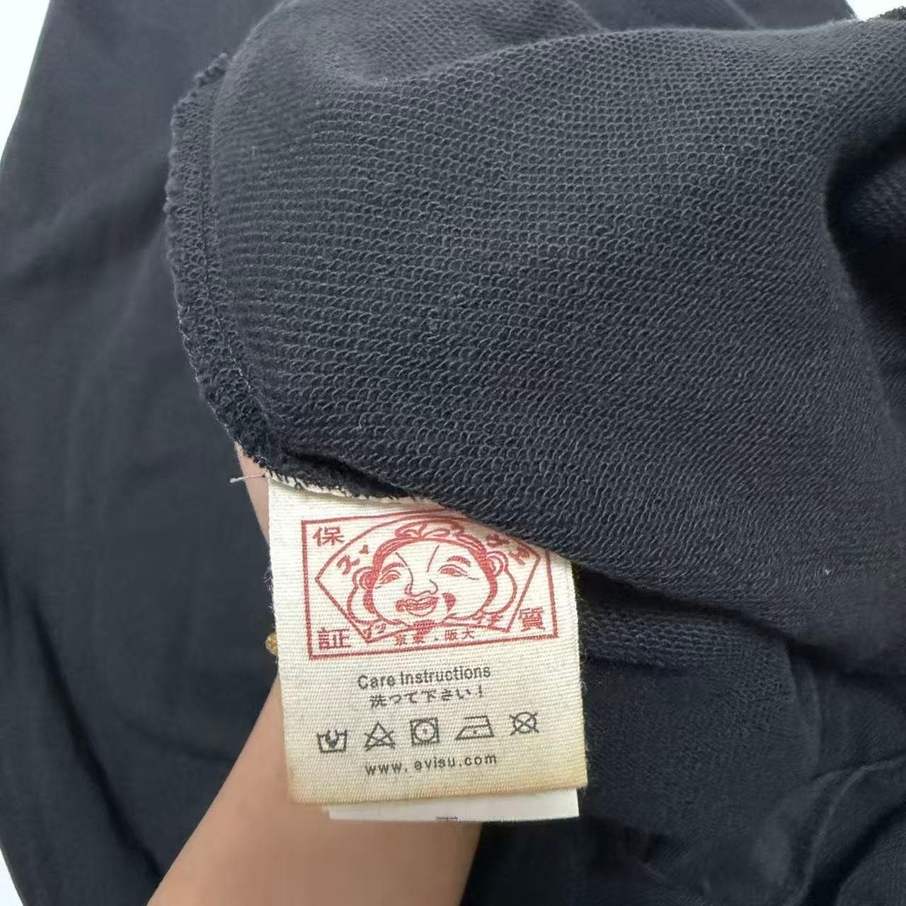 Evisu Heritage Custom Made Sweatpants Black XXL — photo 4 of 11