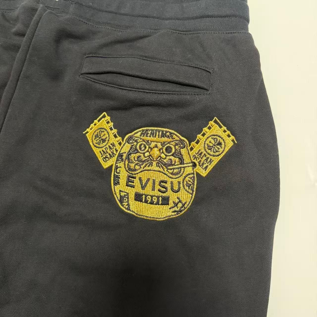 Evisu Heritage Custom Made Sweatpants Black XXL — photo 11 of 11