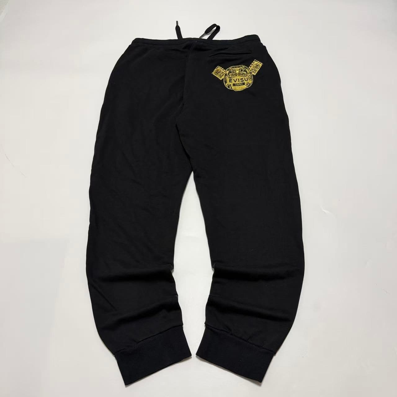 Evisu Heritage Custom Made Sweatpants Black XXL — photo 2 of 11