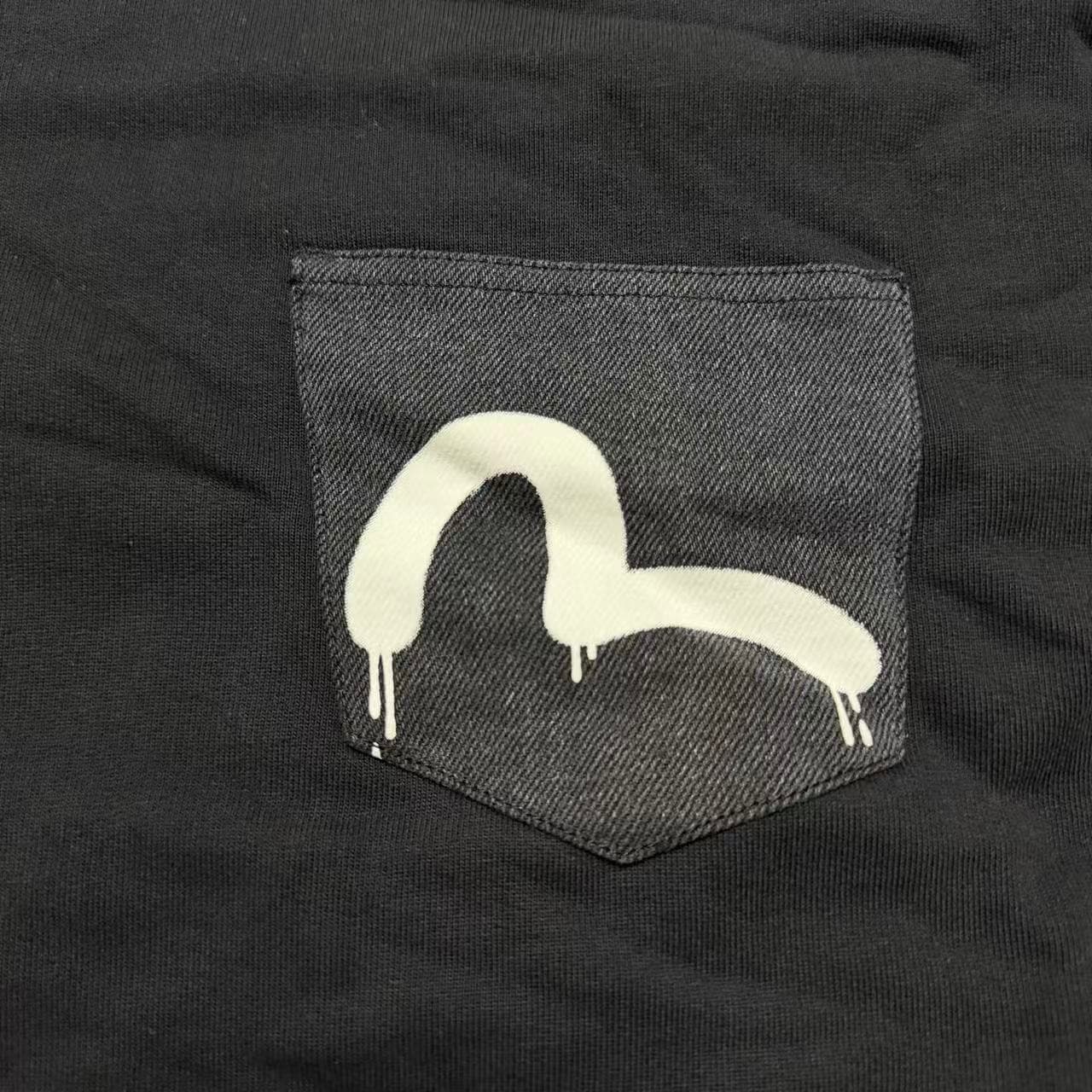 Evisu Heritage Seagull Pocket Sweatshirt Black — photo 5 of 8