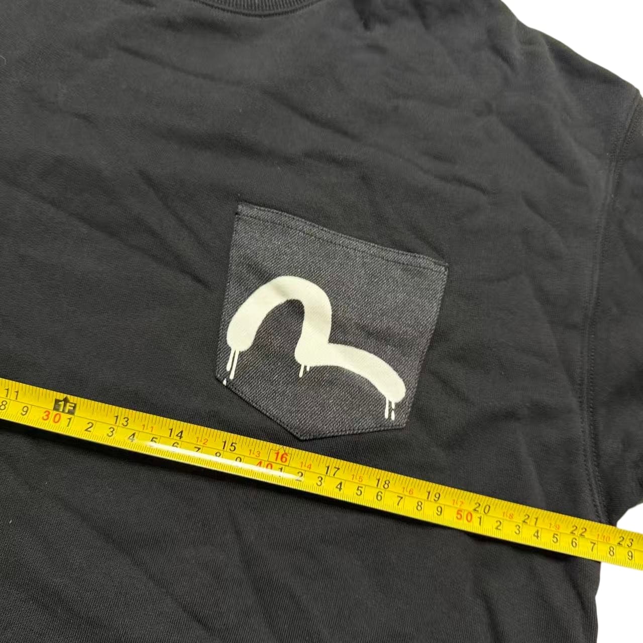 Evisu Heritage Seagull Pocket Sweatshirt Black — photo 4 of 8