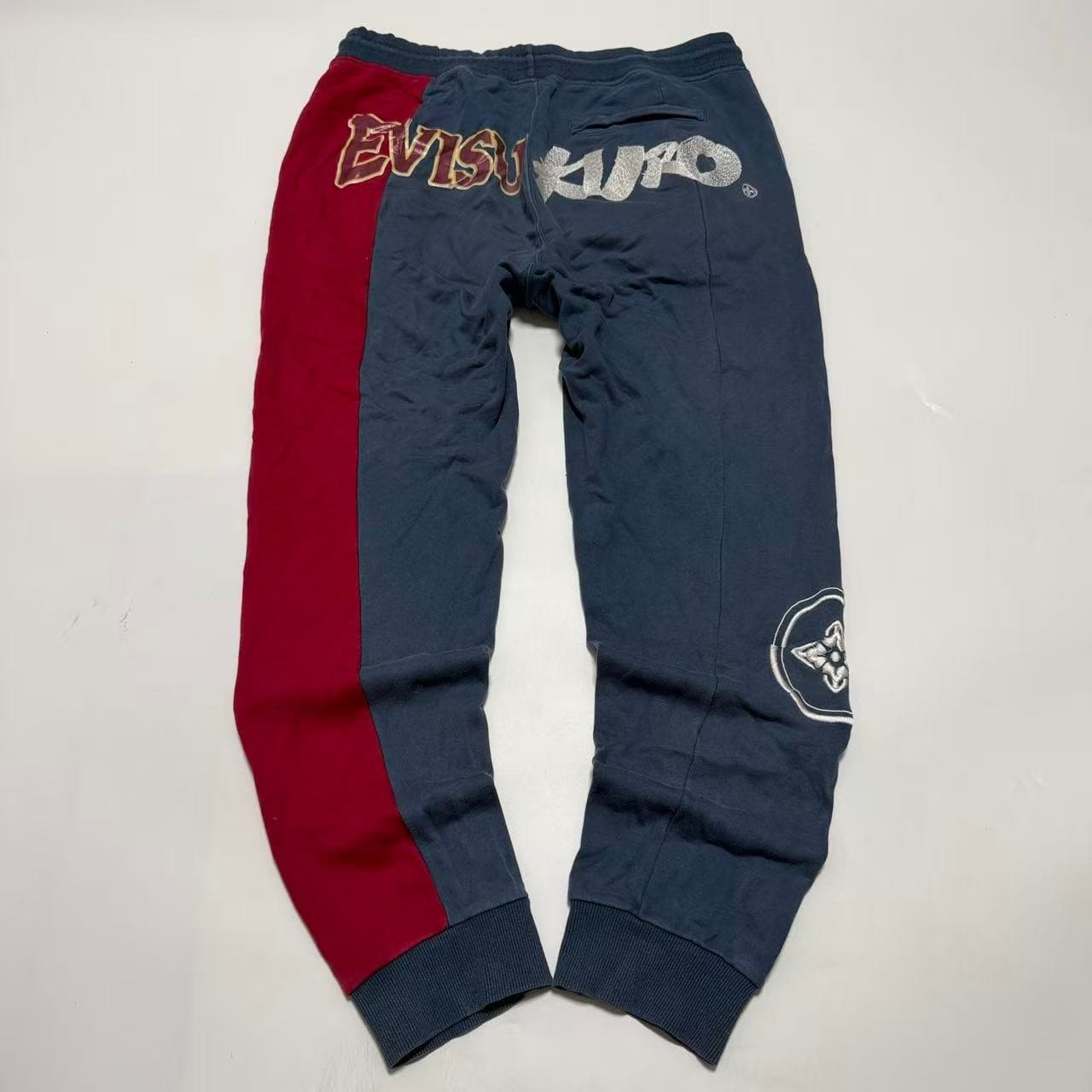 Evisu Kuro Graphic Colorblock Sweatpants XXL — photo 2 of 12