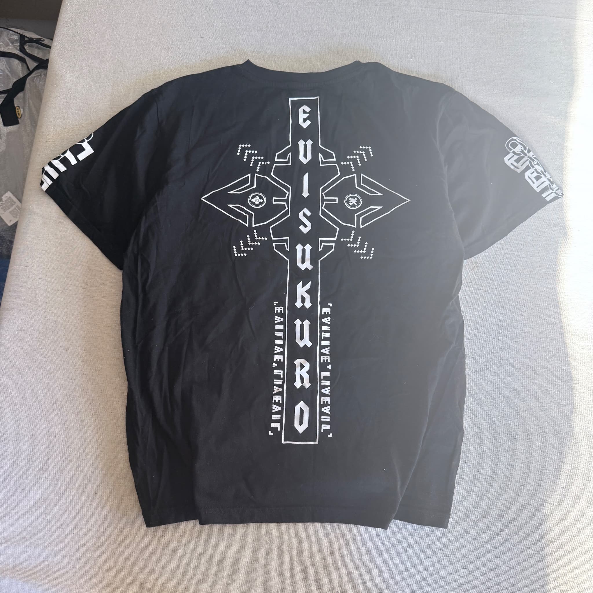 Evisu Kuro Seagull Logo Graphic T-Shirt Black XXL — photo 3 of 5