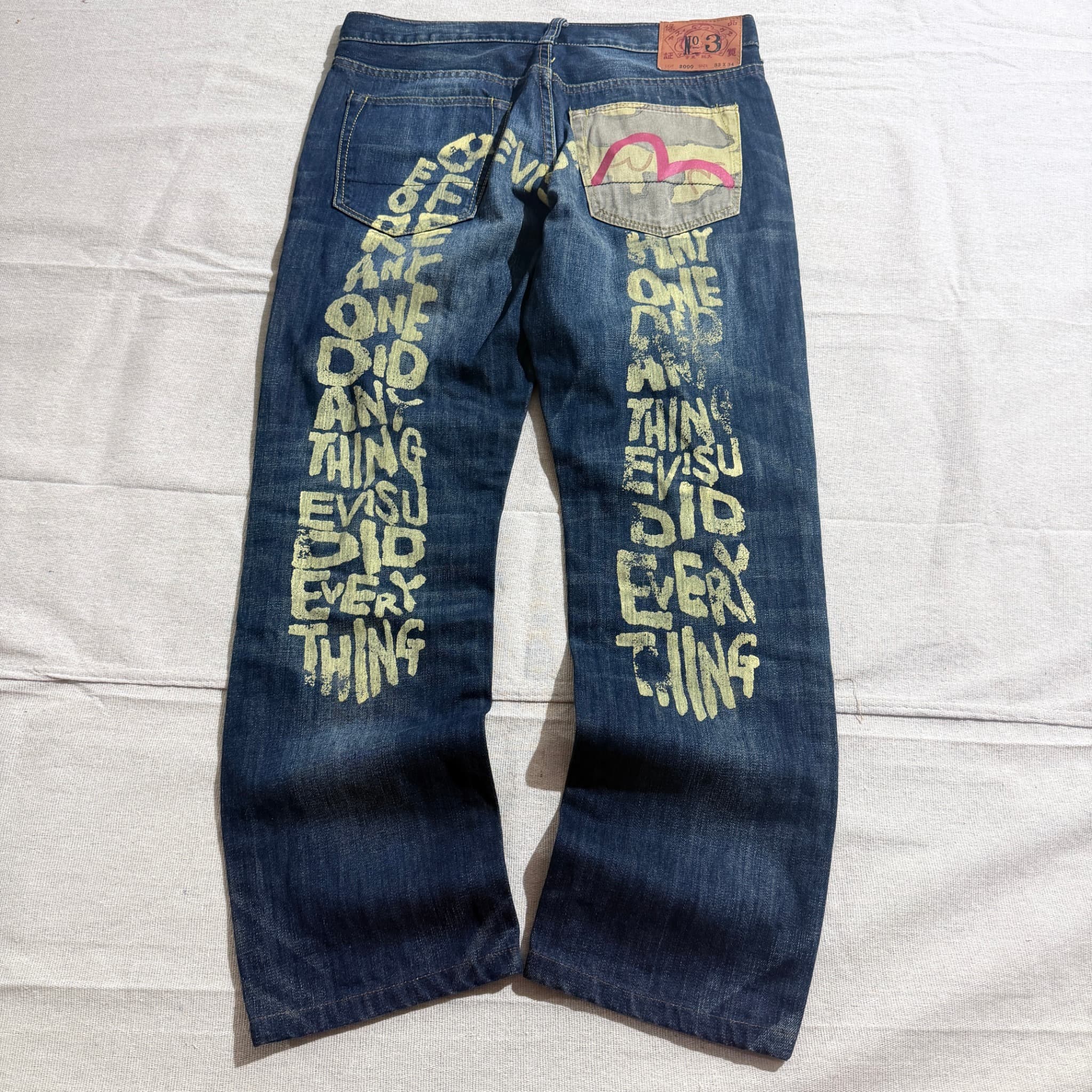 Evisu Men's Graphic Print Denim Jeans — photo 1 of 11