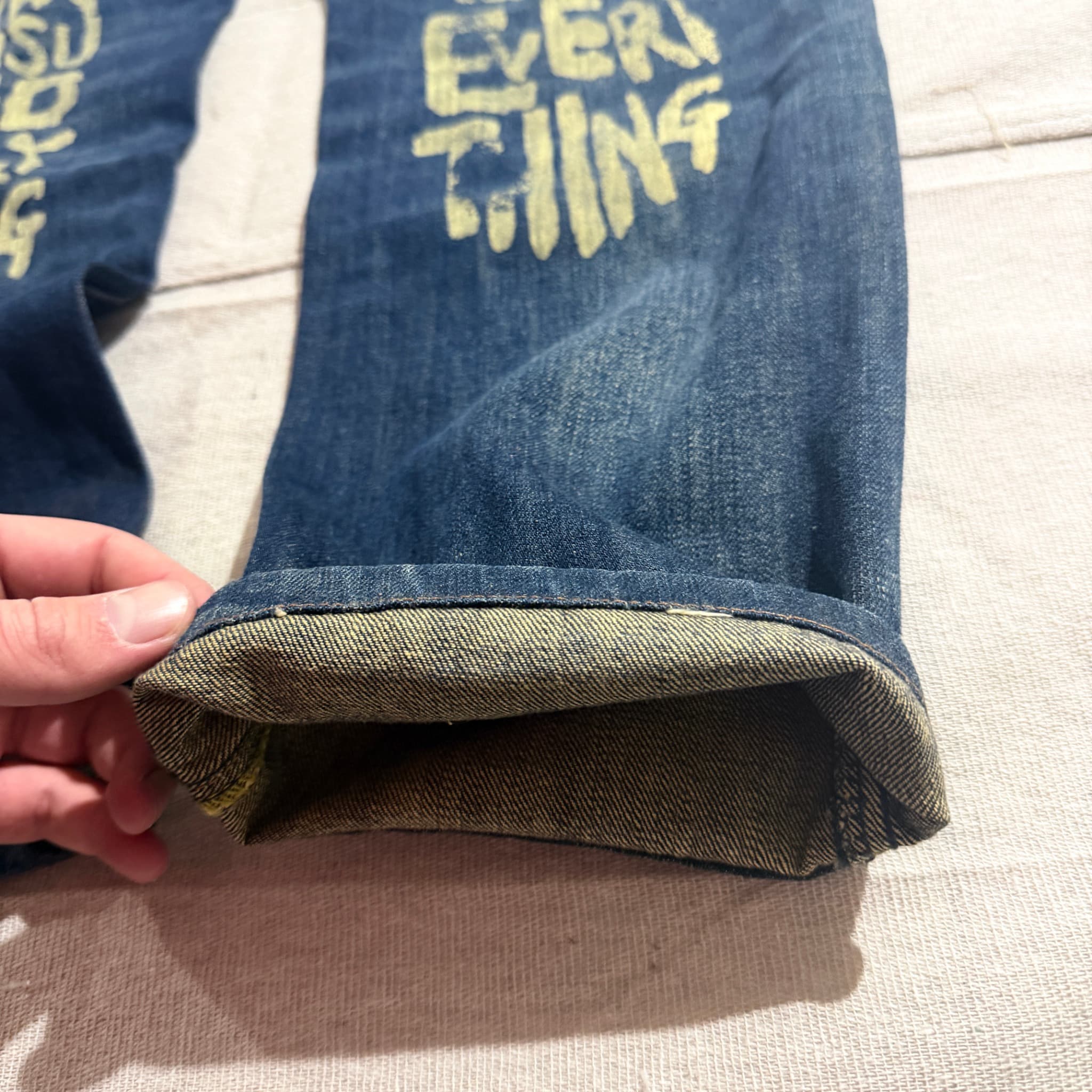 Evisu Men's Graphic Print Denim Jeans — photo 6 of 11