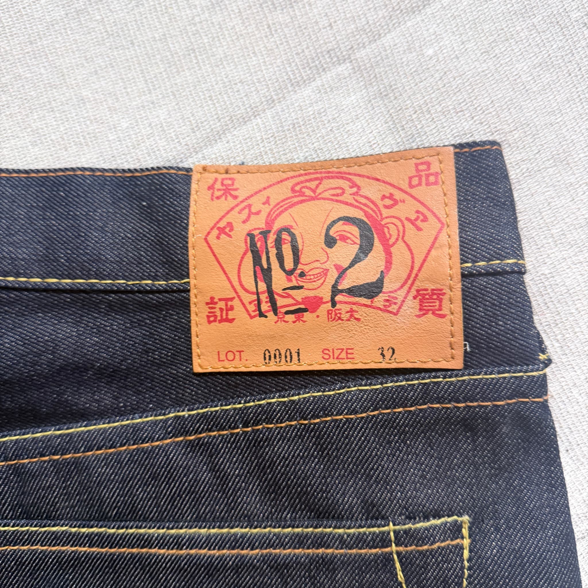 Evisu No. 2 Selvedge Denim Jeans Size 32 — photo 6 of 11