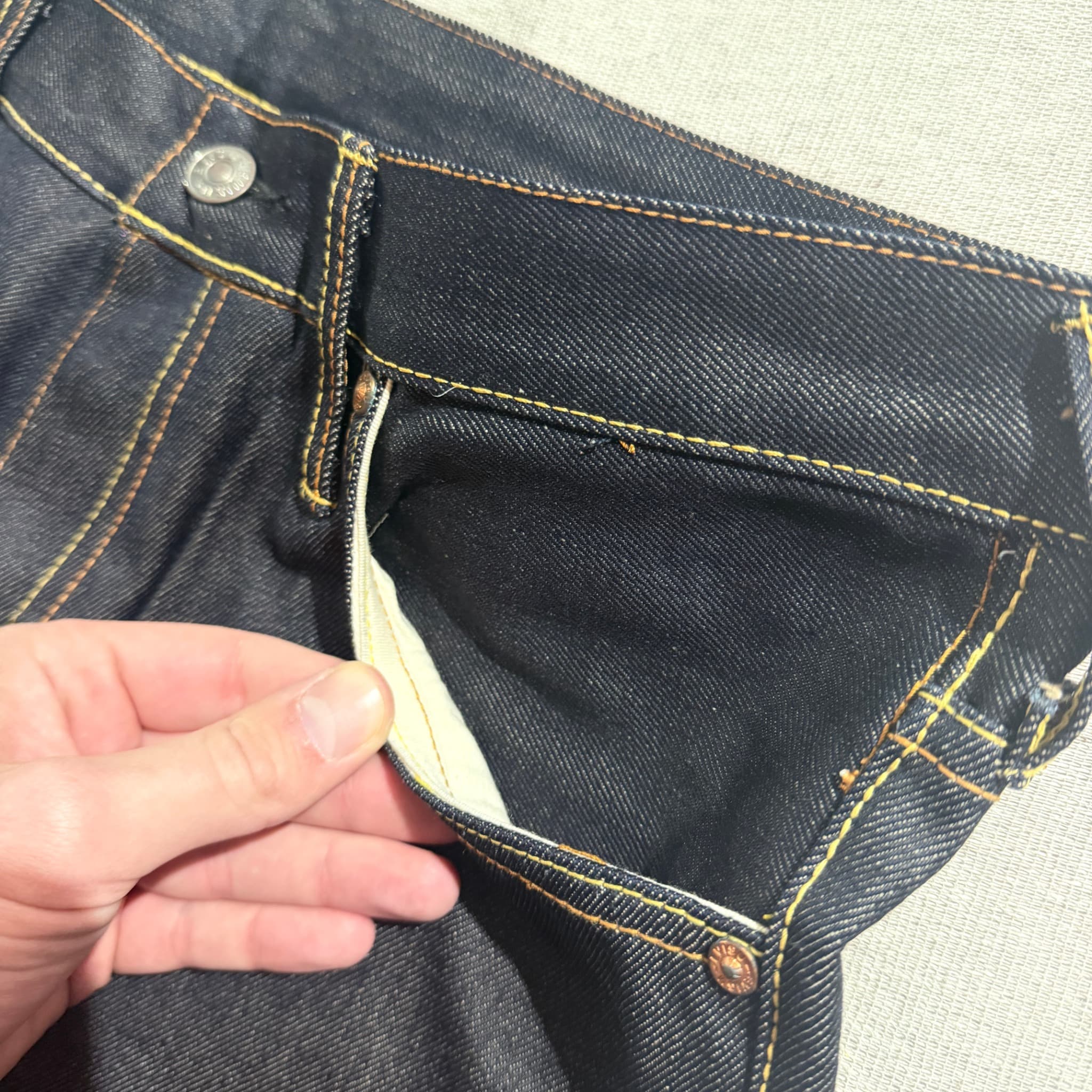 Evisu No. 2 Selvedge Denim Jeans Size 32 — photo 9 of 11