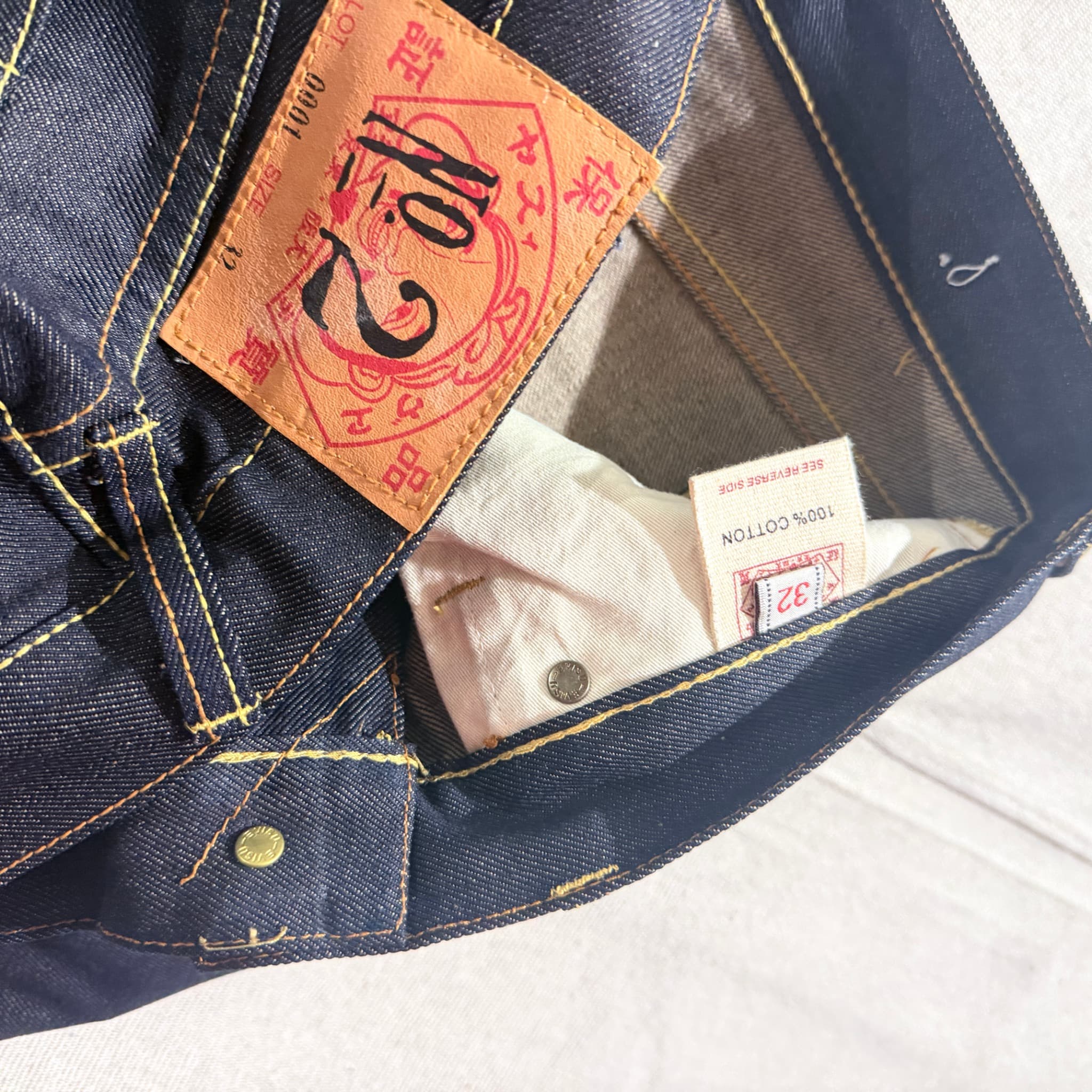 Evisu No. 2 Selvedge Denim Jeans Size 32 — photo 10 of 11