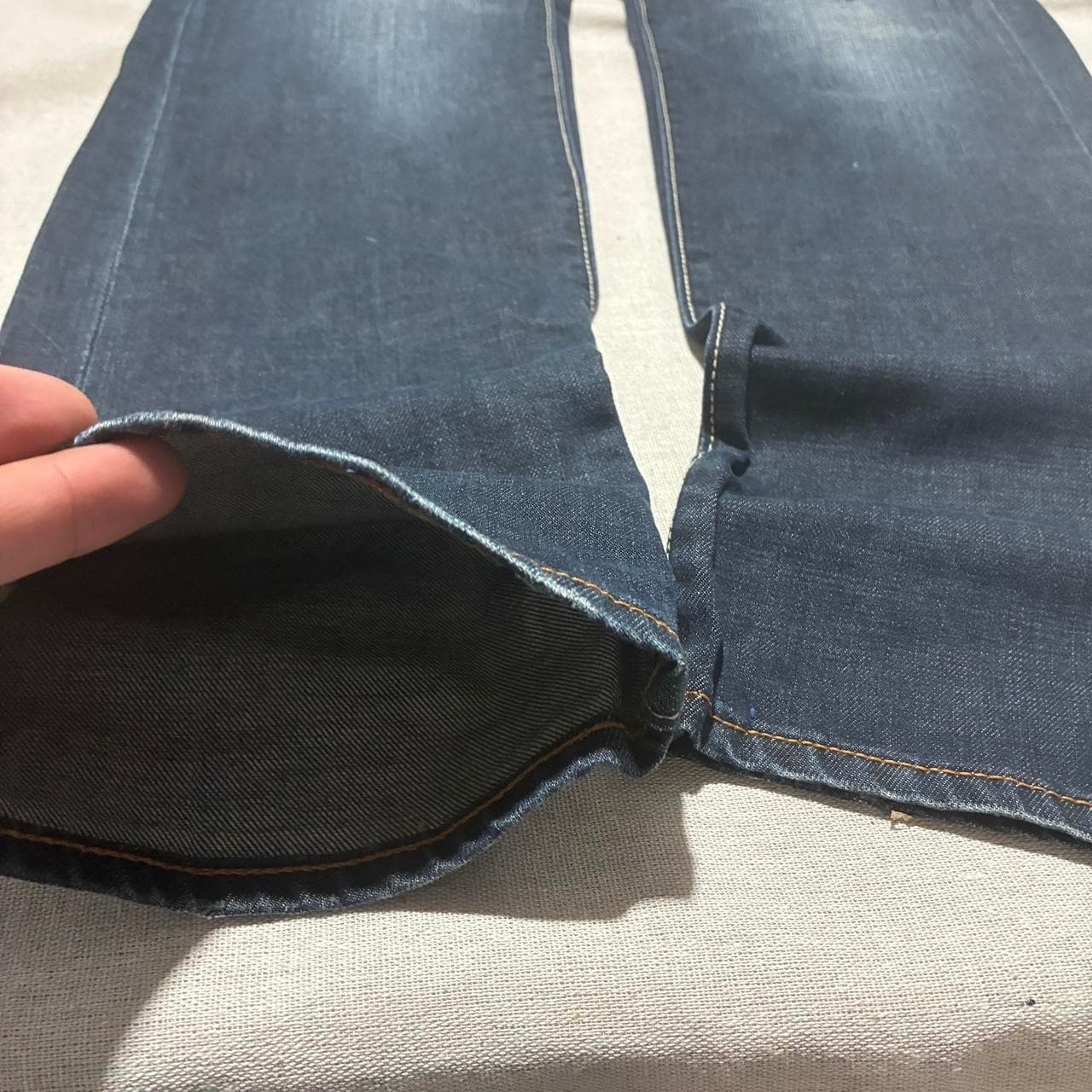 Evisu No. 3 Denim Maniac Jeans Blue Embroidered Men's Size 36 — photo 4 of 7