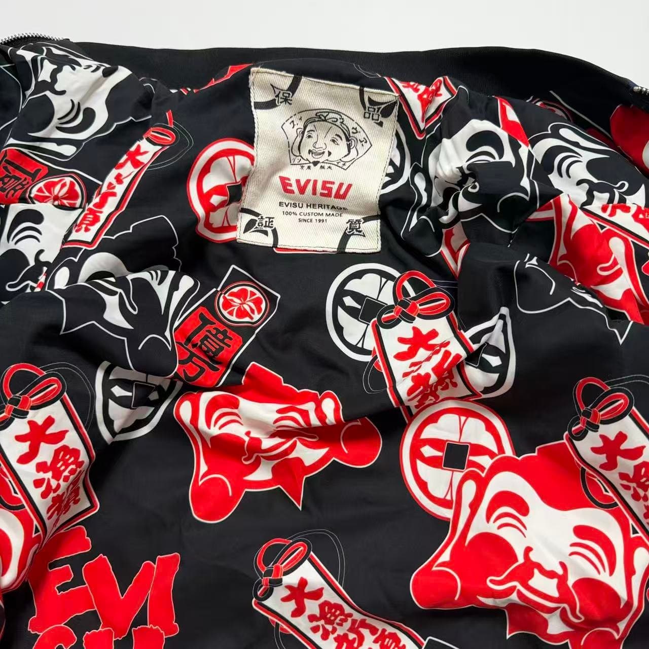 Evisu Reversible Bomber Jacket Sake Embroidery — photo 4 of 12