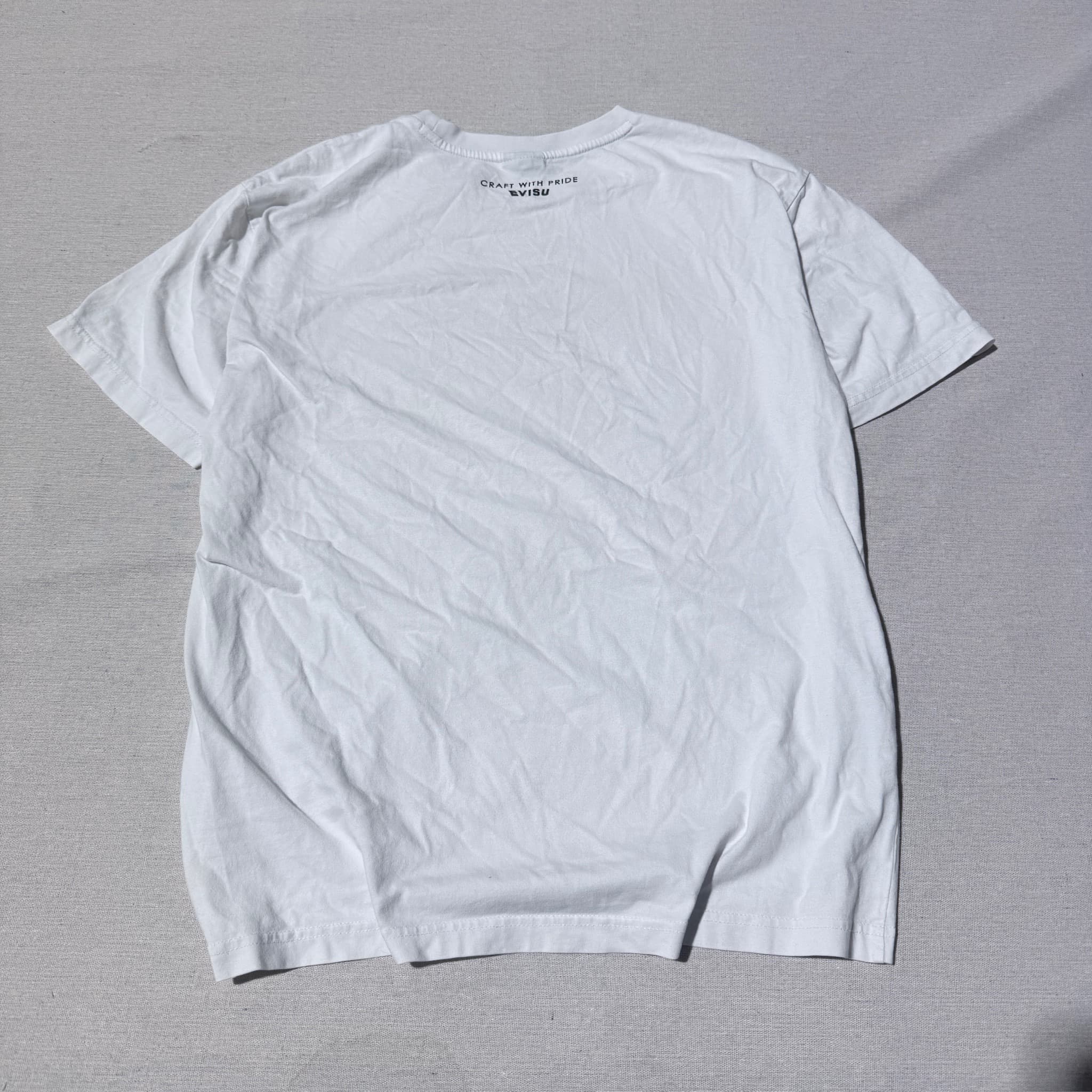 Evisu Scribble Seagull Logo T-Shirt White Men's — photo 3 of 6