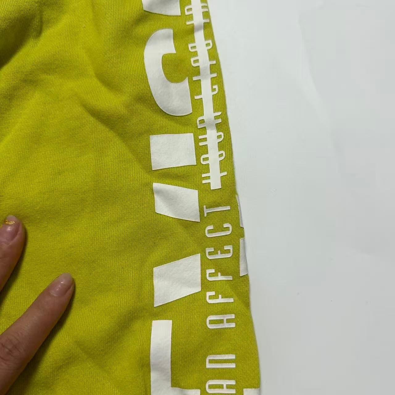 Evisu Seagull Logo Crewneck Sweatshirt Lime Green — photo 3 of 7