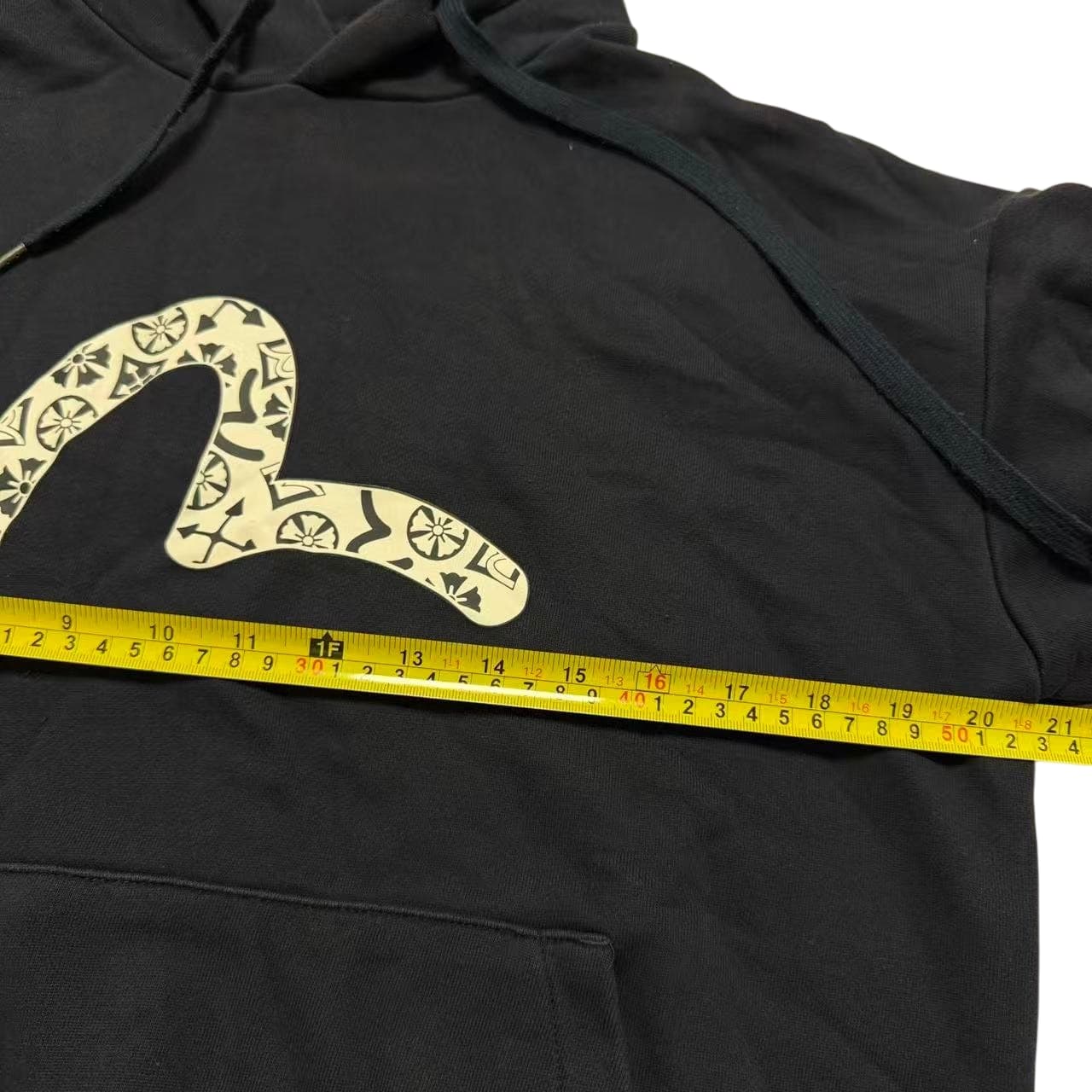 Evisu Seagull Logo Hoodie Black Size S — photo 6 of 11
