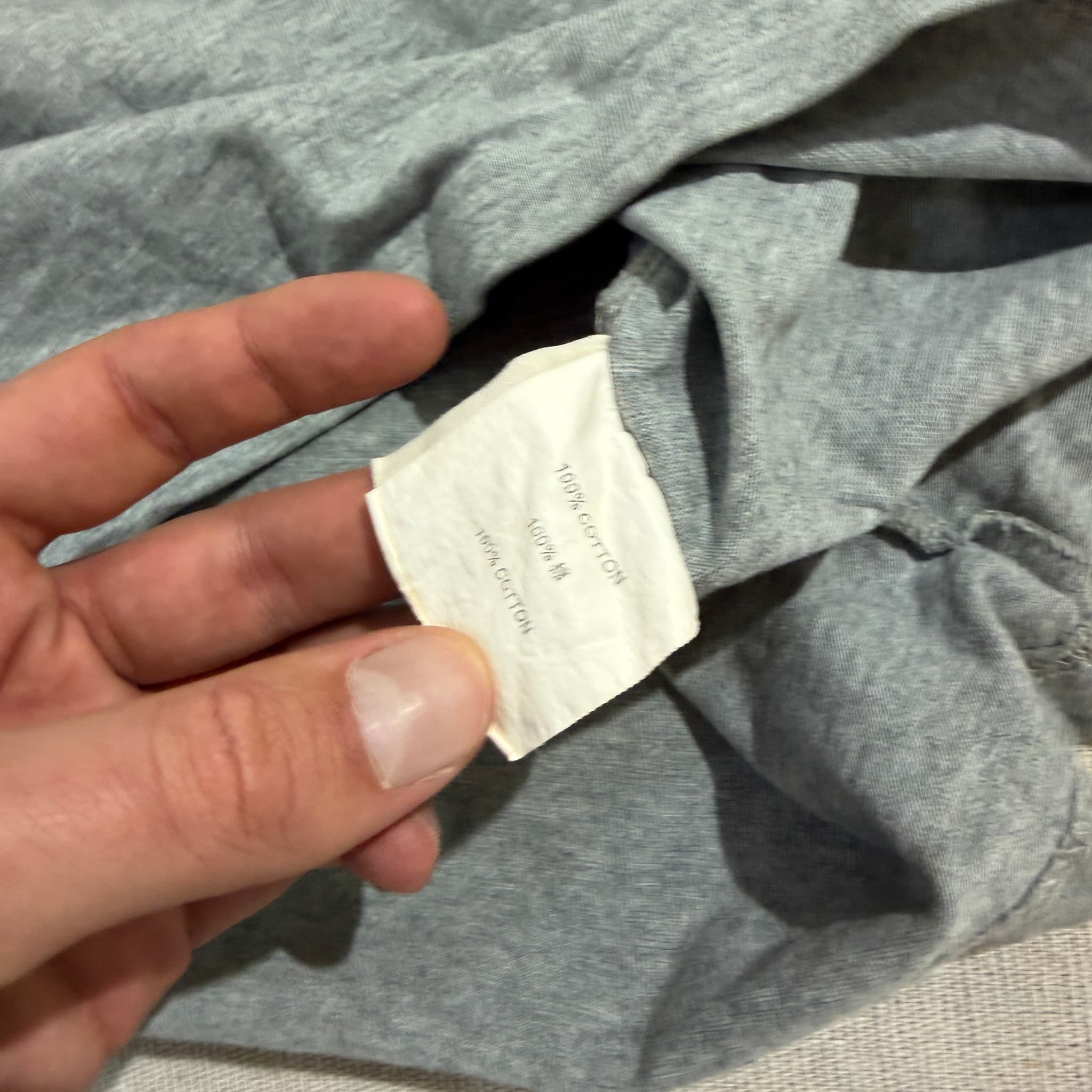 Evisu Seagull Logo Raglan T-Shirt Grey Navy XXL — photo 5 of 7