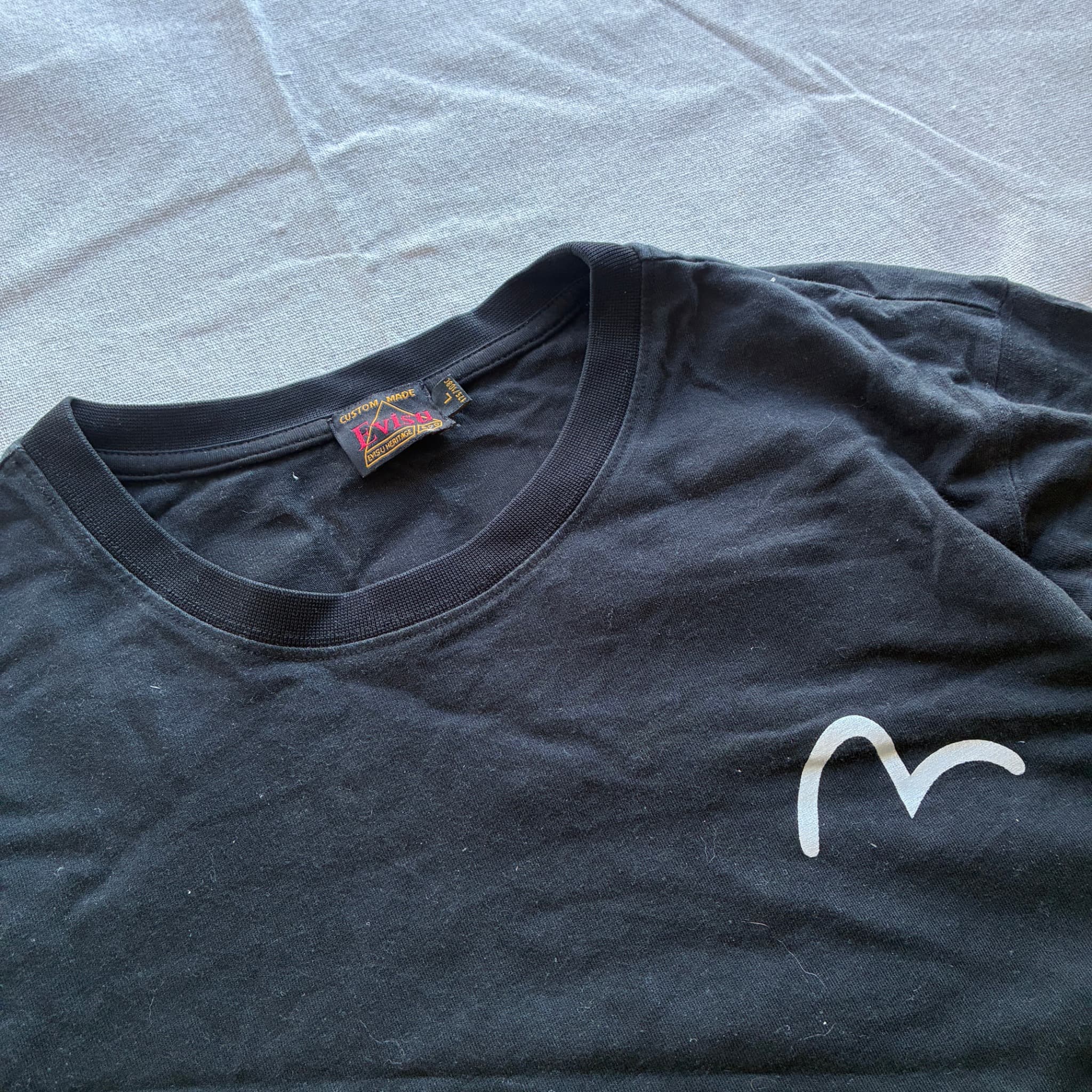 Evisu Seagull Logo T-Shirt Black Size L — photo 4 of 7