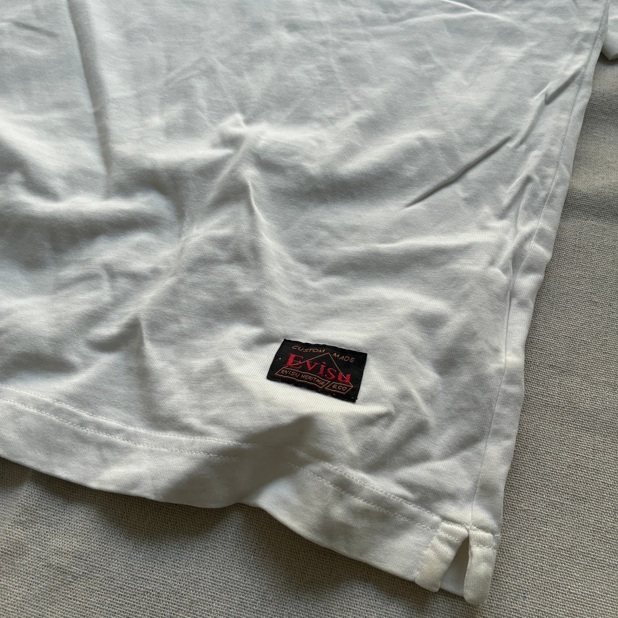 Evisu Seagull Logo T-Shirt White Baggy Vintage 2000s Release Size M — photo 2 of 7