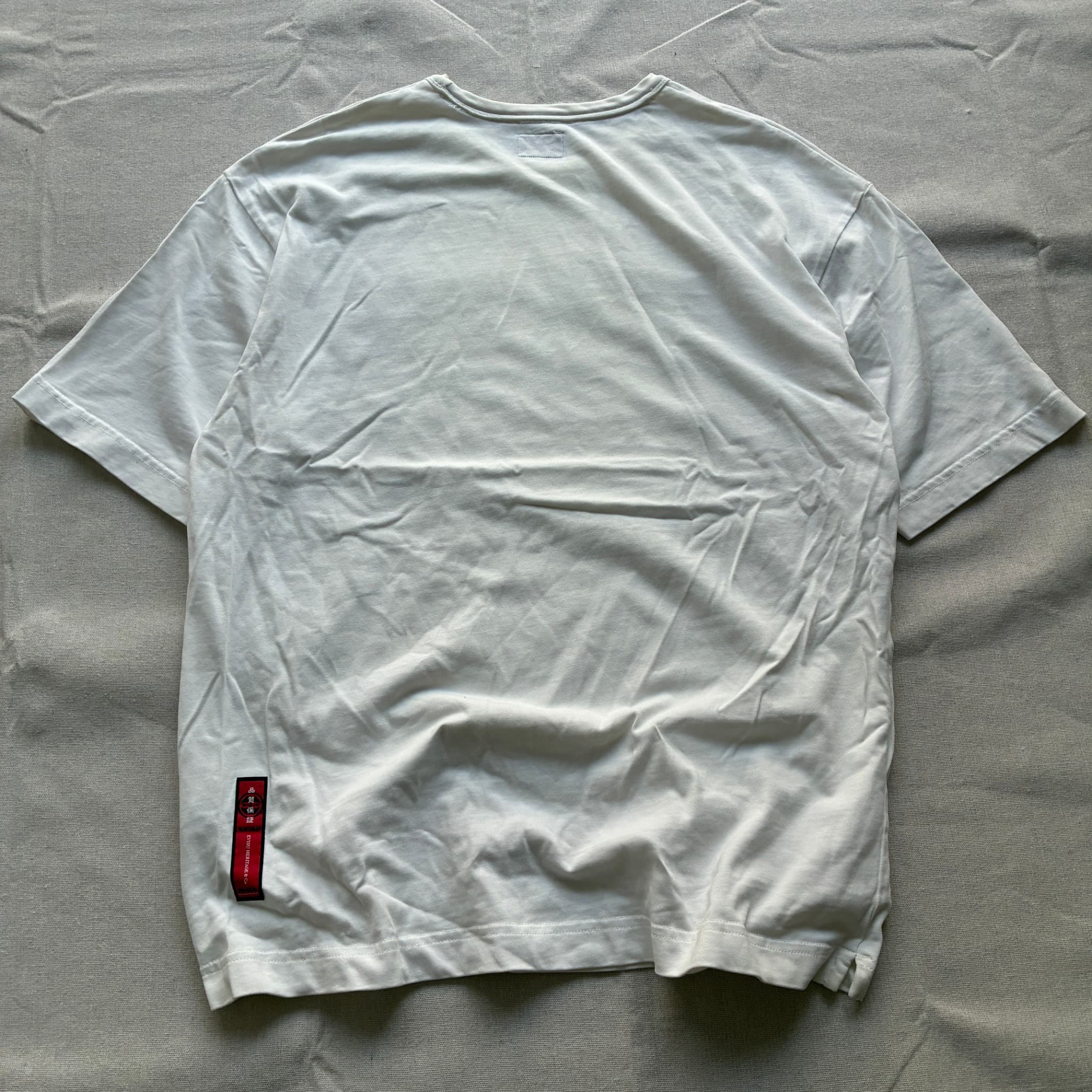 Evisu Seagull Logo T-Shirt White Baggy Vintage 2000s Release Size M — photo 5 of 7