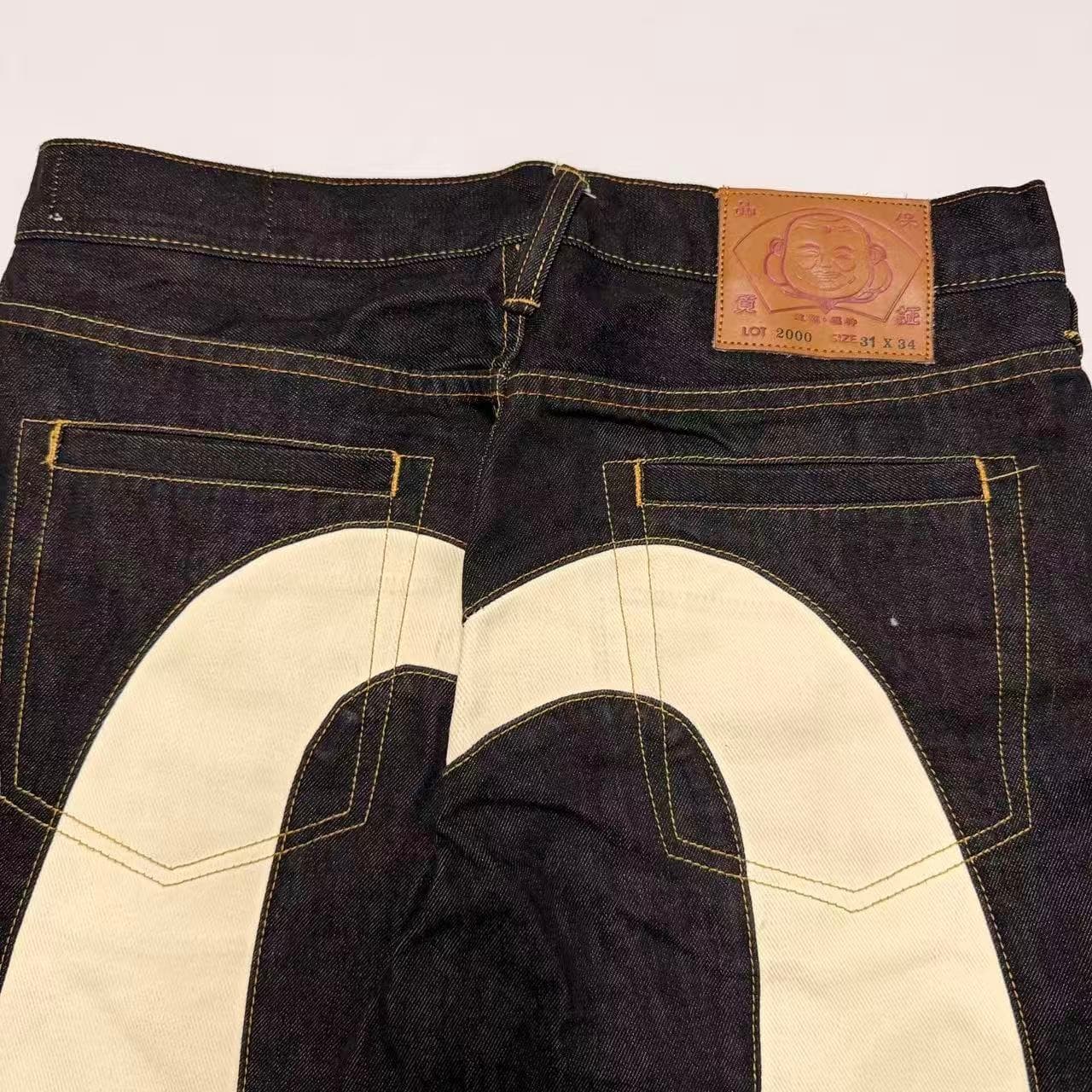 Evisu Selvage Denim Jeans Dark Wash — photo 3 of 10