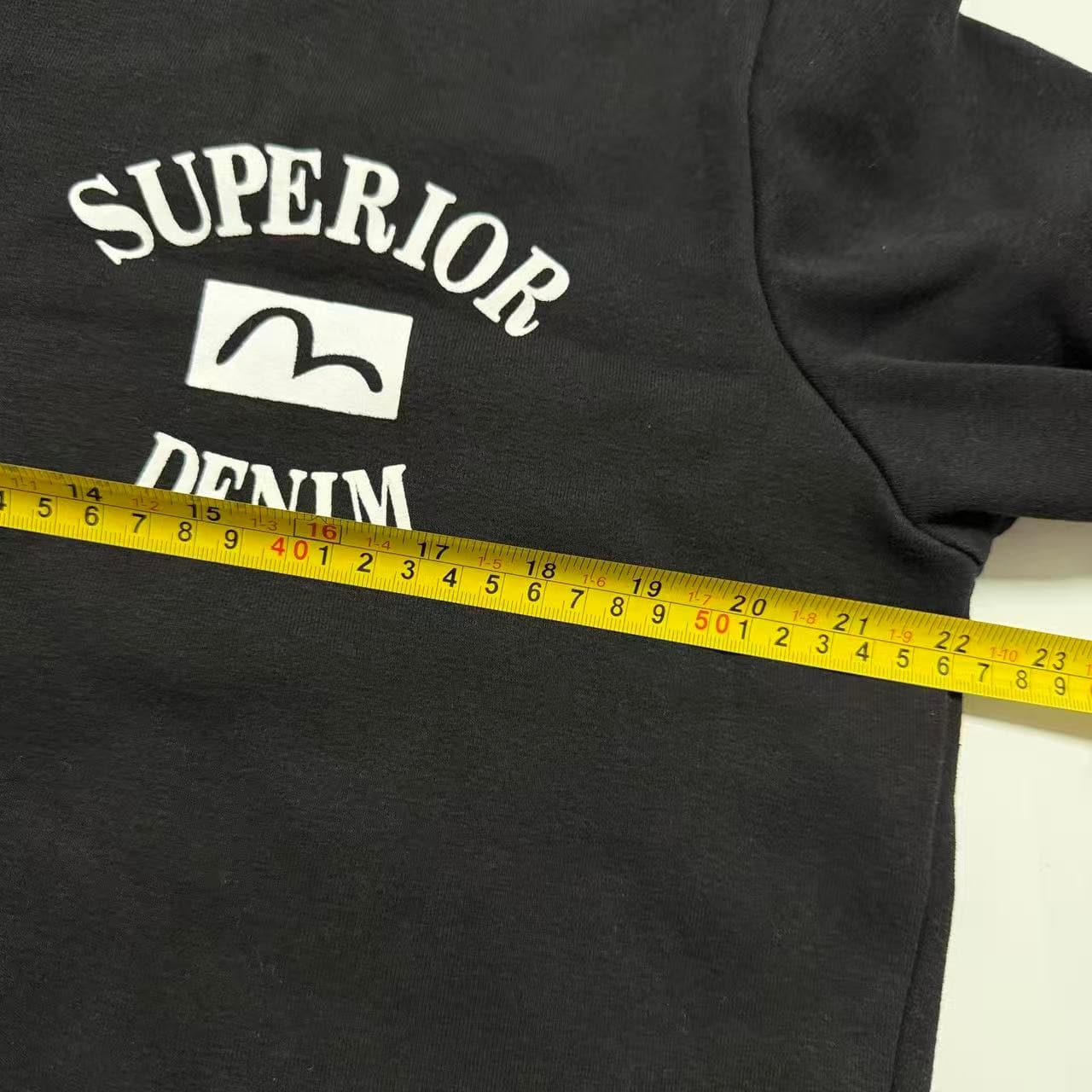 Evisu Superior Denim Graphic Sweatshirt Black M — photo 4 of 7