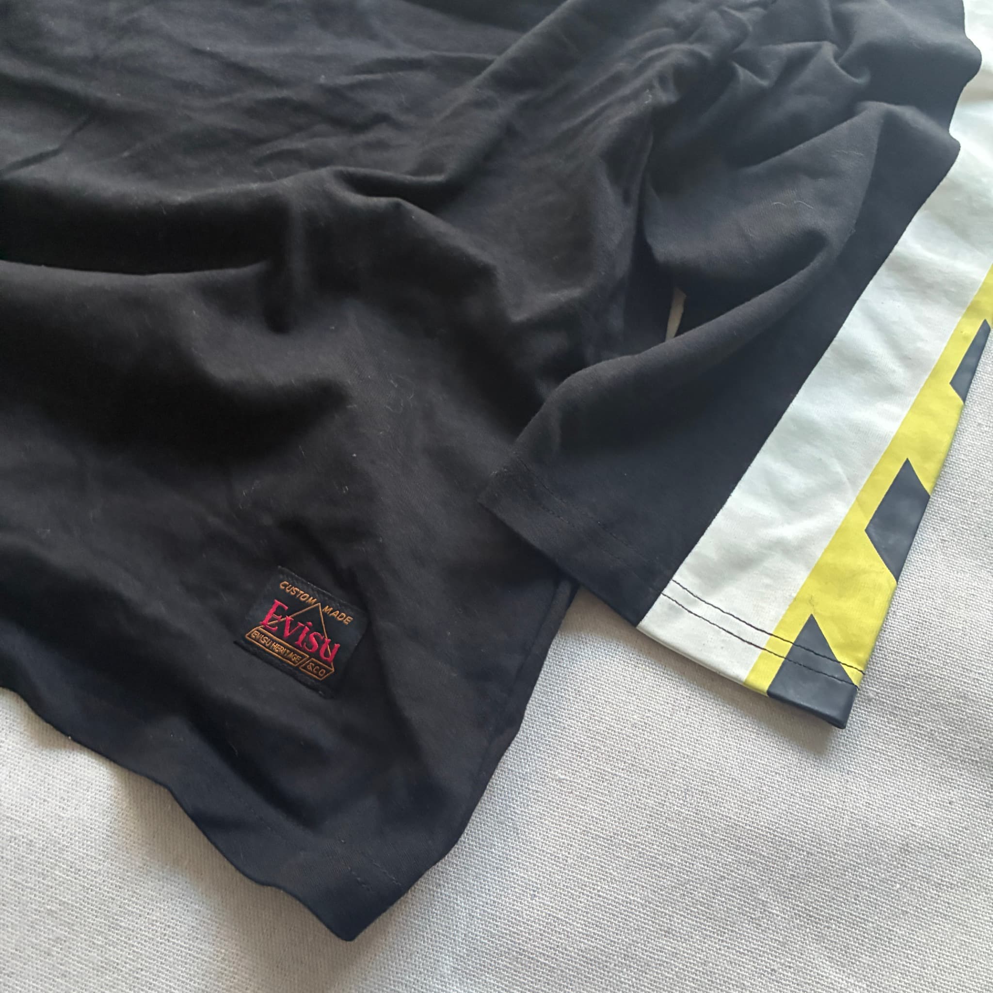 Evisu Superior Long Sleeve Graphic T-Shirt Black Size M — photo 2 of 7