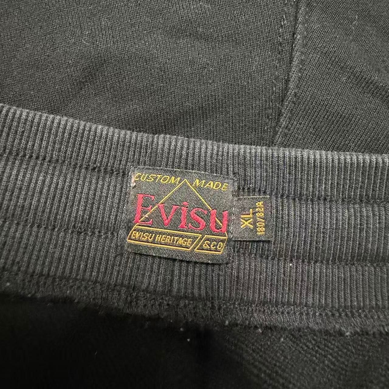 Evisu Unbeatable Black Jogger Sweatpants XL — photo 3 of 11