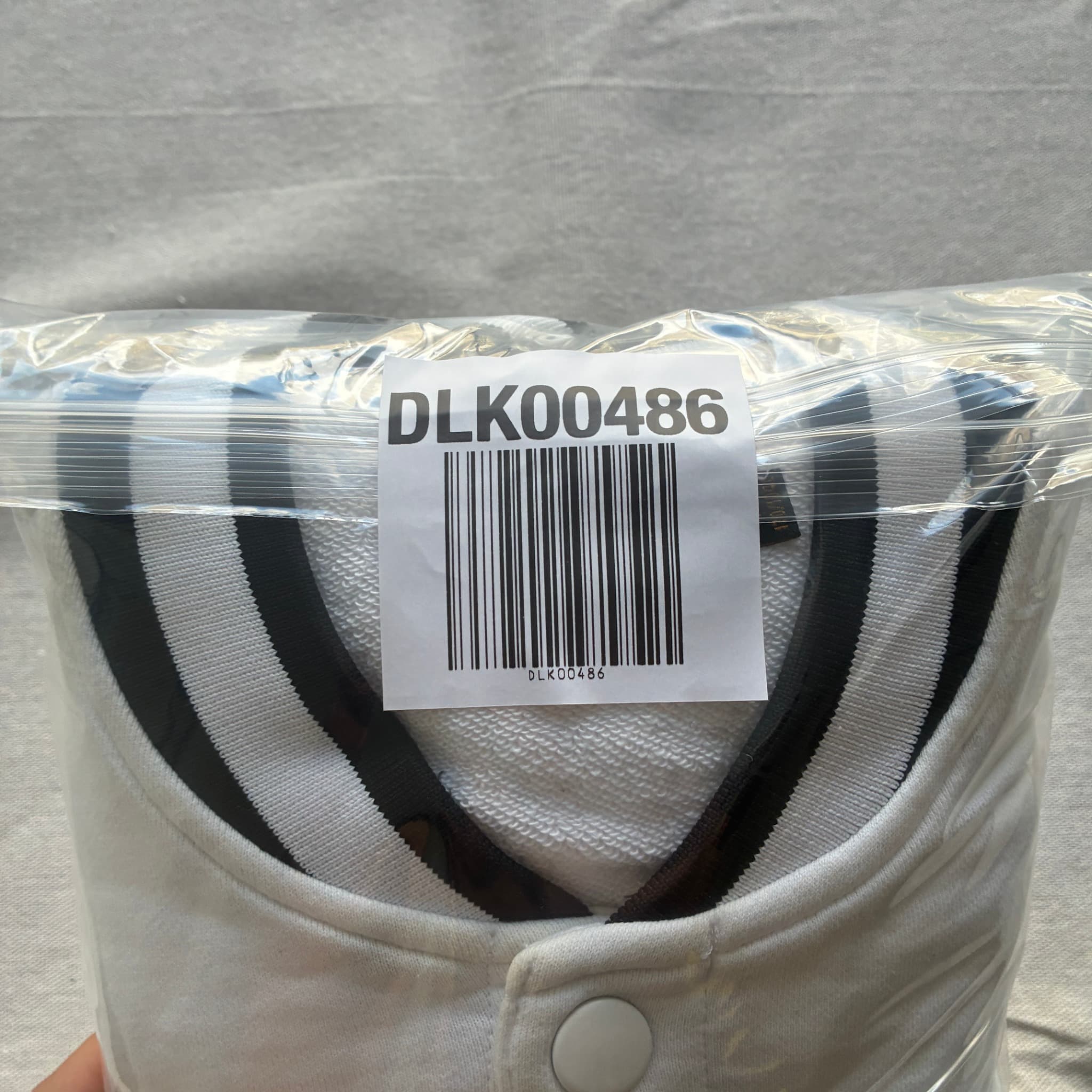 Evisu White Black Varsity Sweatshirt Jacket M — photo 7 of 7