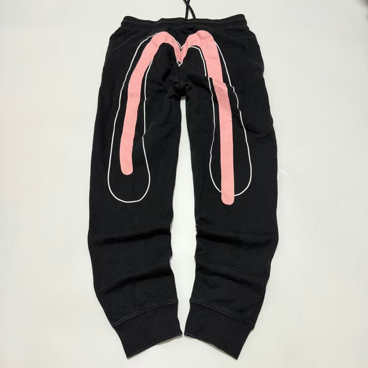 Evisu Women's Black Logo Patch Sweatpants Size S — photo 1 of 11
