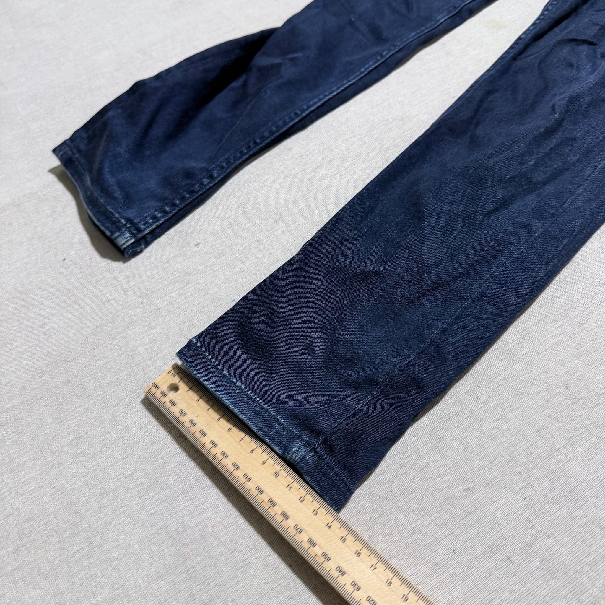 Evisu Women's Dark Wash Jeans With Pink Painted Seagull Logo Size 29 — photo 9 of 11