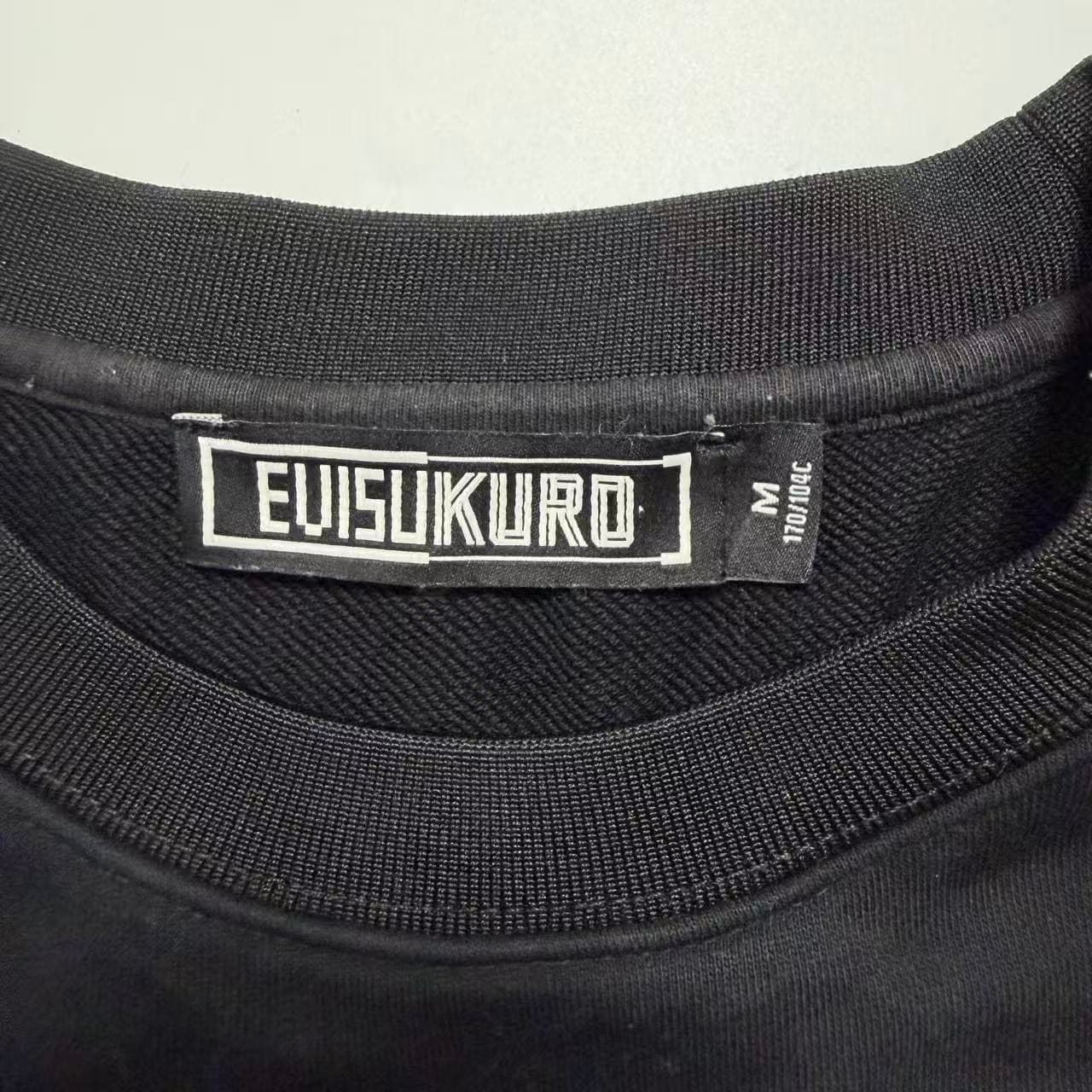 Evisukuro Beyond Denim Beyond Black Graphic Sweatshirt — photo 3 of 7