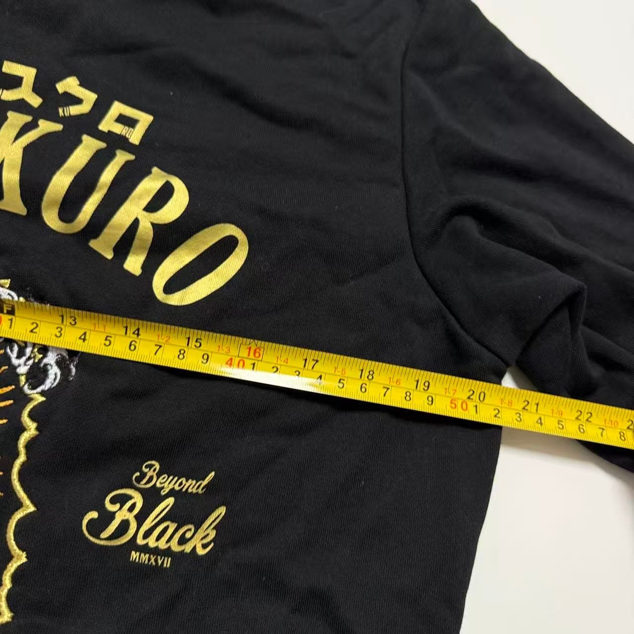 Evisukuro Beyond Denim Beyond Black Graphic Sweatshirt — photo 5 of 7