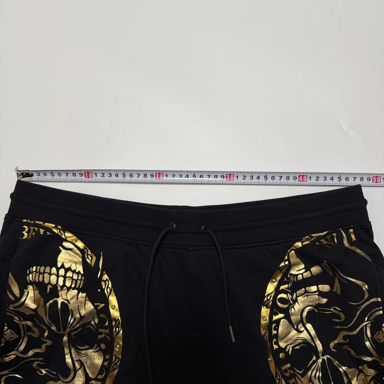 EVISUKURO Black Gold Graphic Sweatpants XL — photo 6 of 12