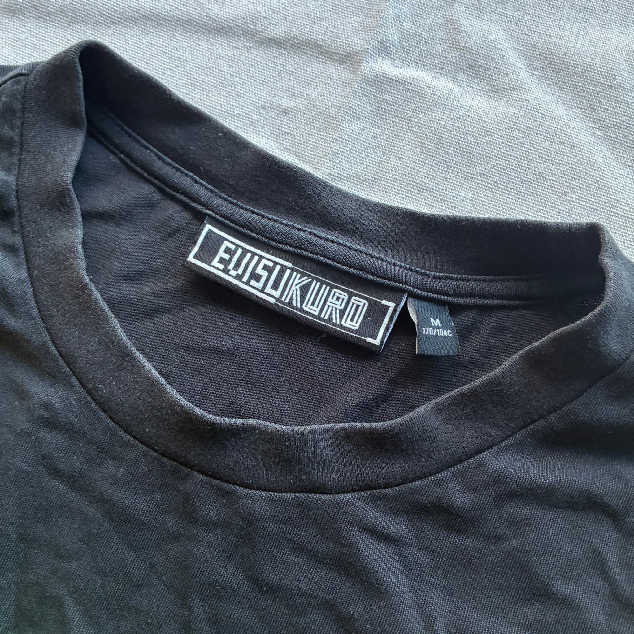 EVISUKURO Kuro Visibly Invisible Seagull Logo T-Shirt Black Size M — photo 3 of 6