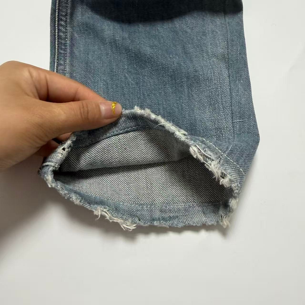G-STAR 3301 Distressed Light Wash Jeans 31x32 — photo 5 of 9