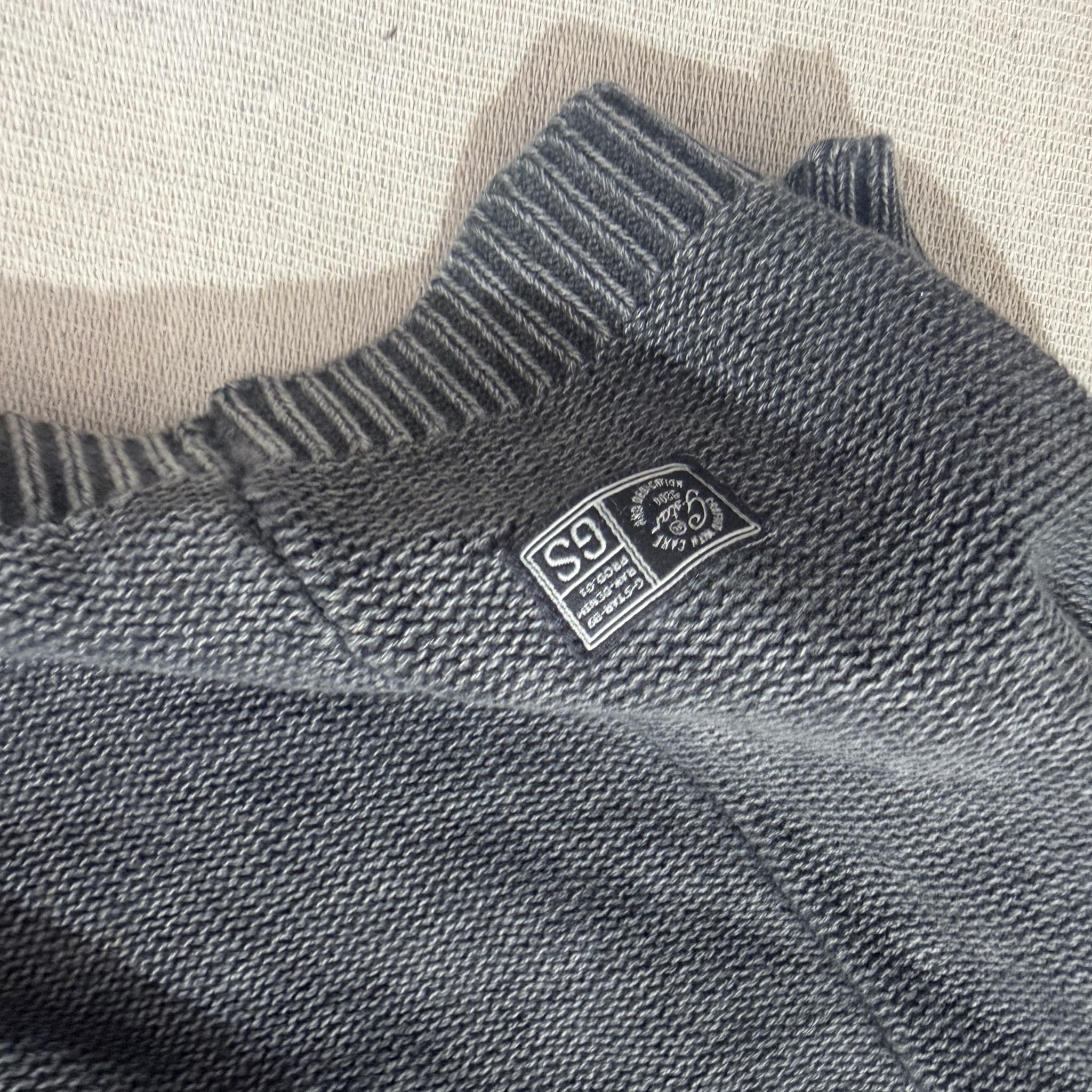 G-Star Women's Boatneck Knit Sweater Dark Grey Size XS — photo 6 of 14