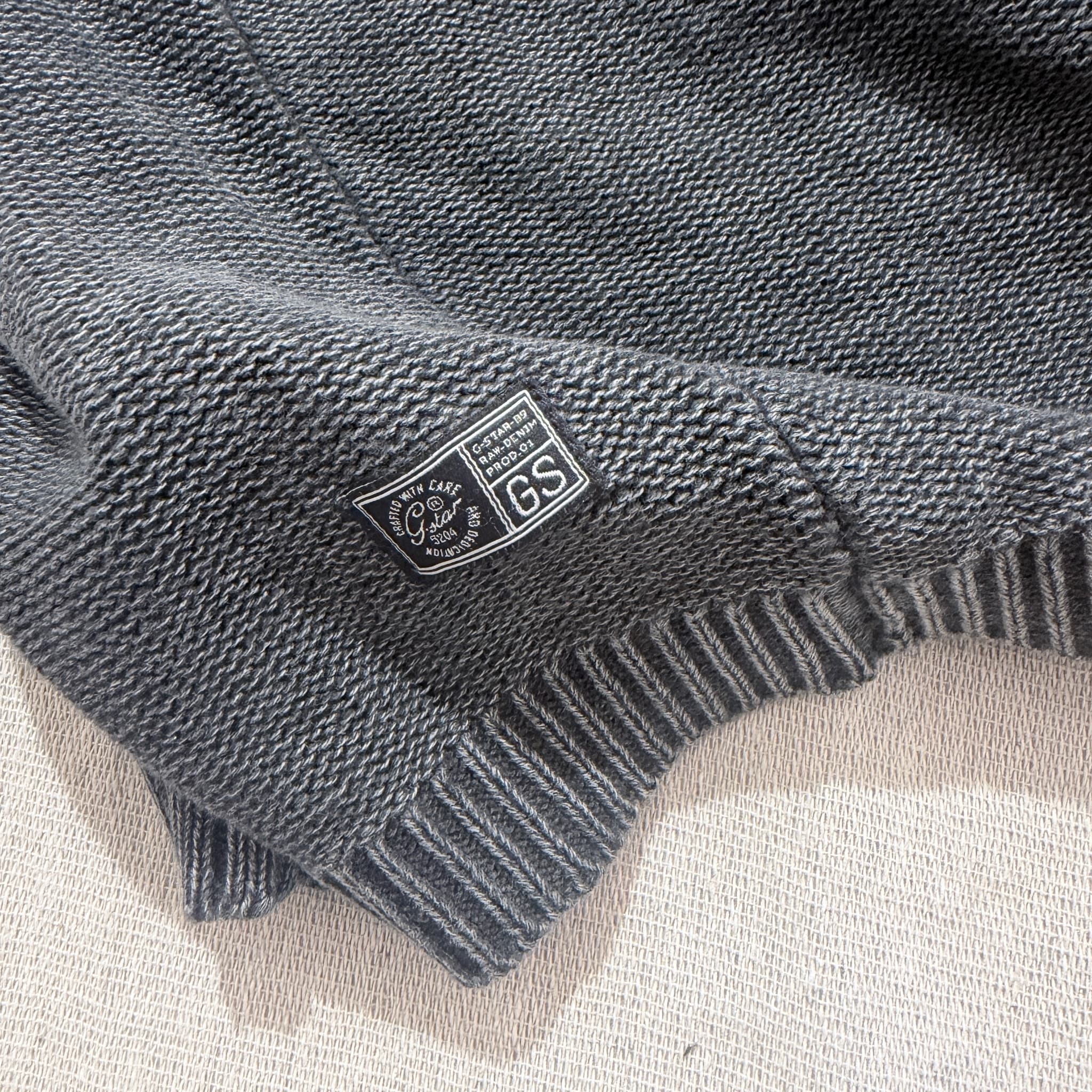 G-Star Women's Boatneck Knit Sweater Dark Grey Size XS — photo 8 of 14