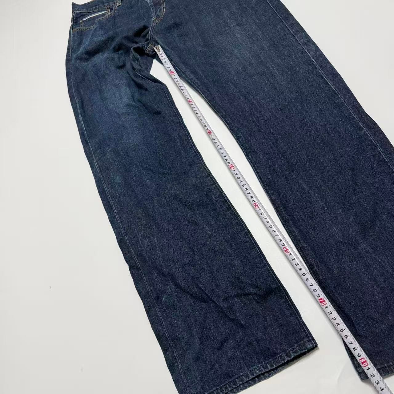 Gap 1969 Japanese Denim Straight Fit Jeans 35/32 — photo 9 of 11