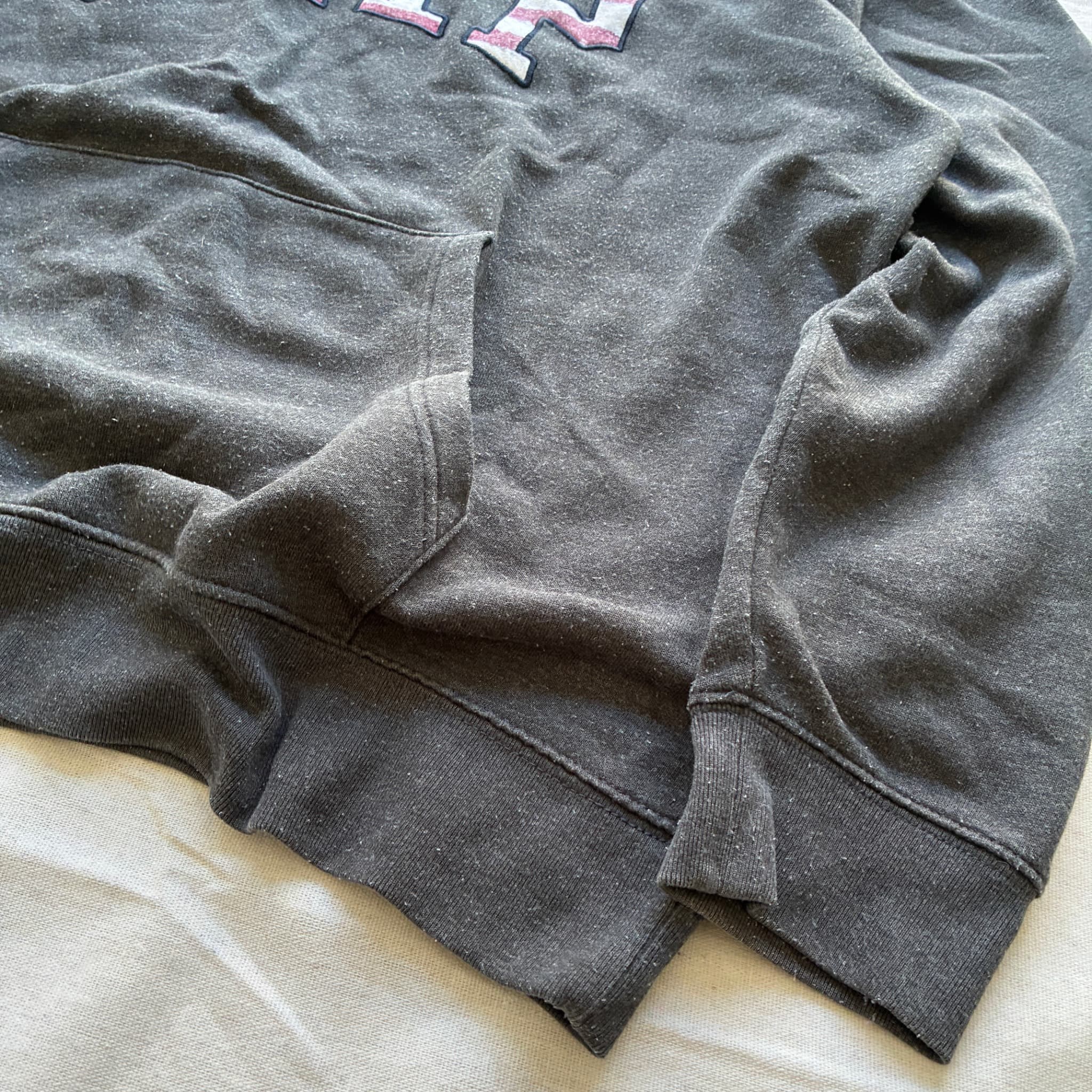 Gap Arch Logo Hoodie With American Flag Print — photo 2 of 6