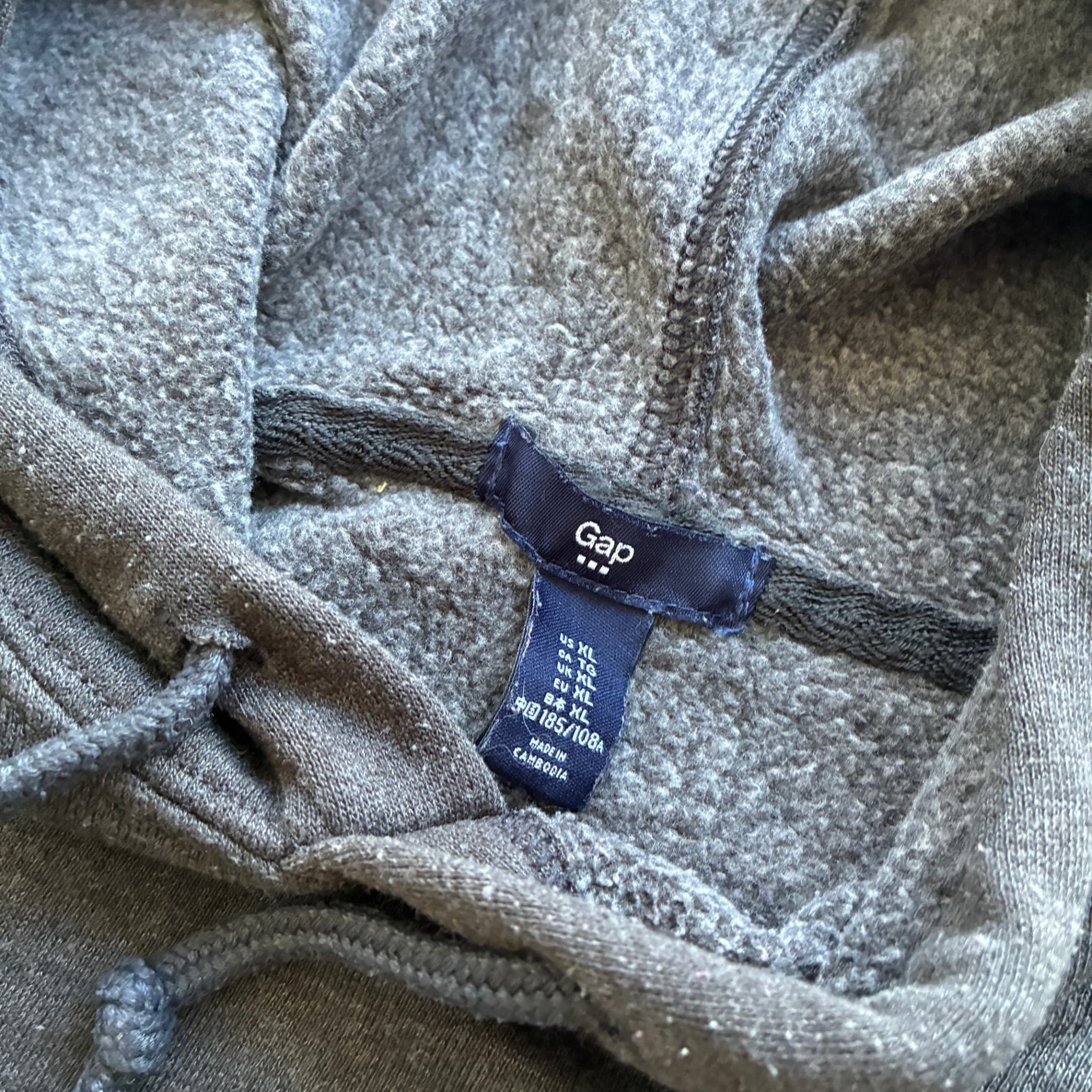Gap Arch Logo Hoodie With American Flag Print — photo 4 of 6