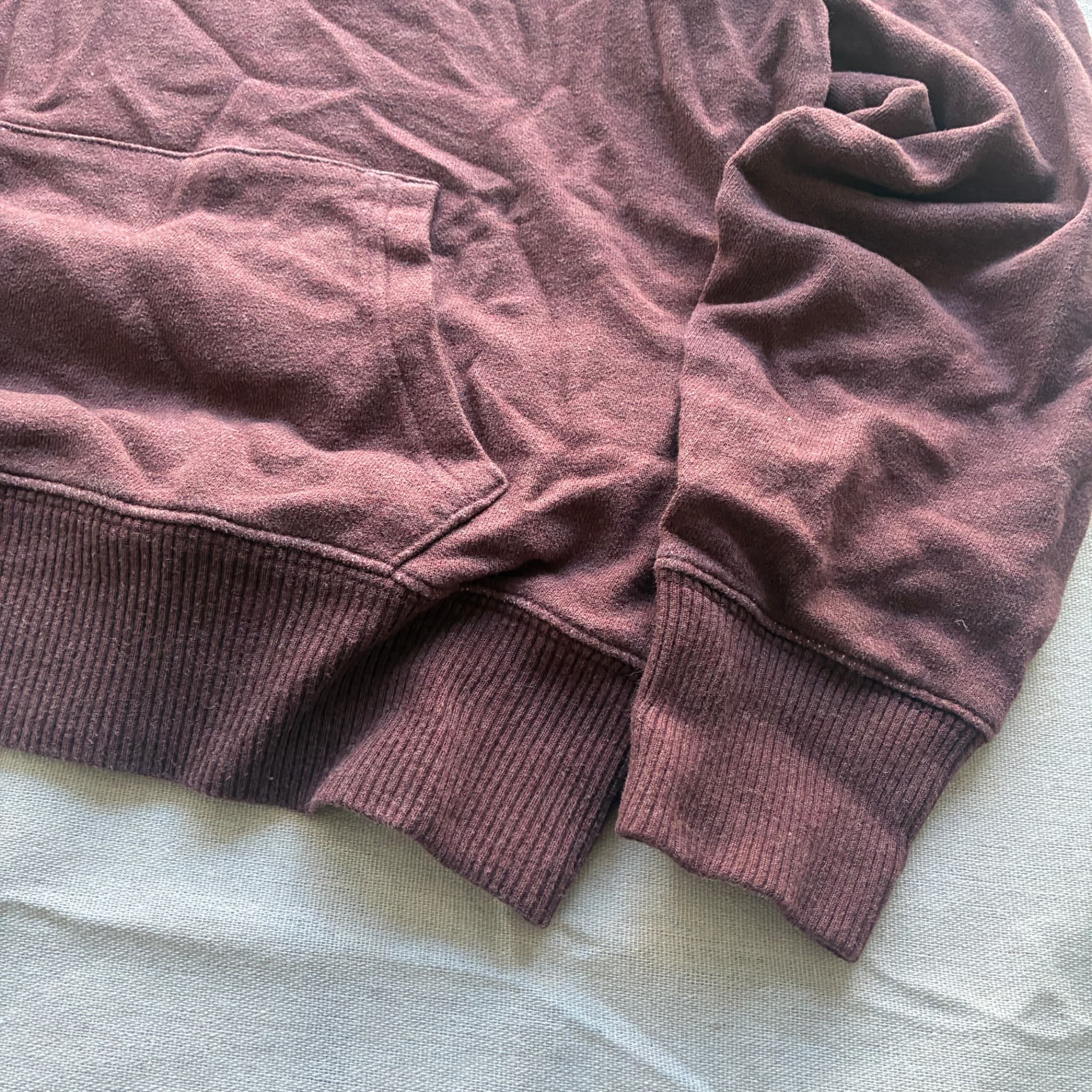 Gap Arch Logo Pullover Hoodie Maroon — photo 2 of 6