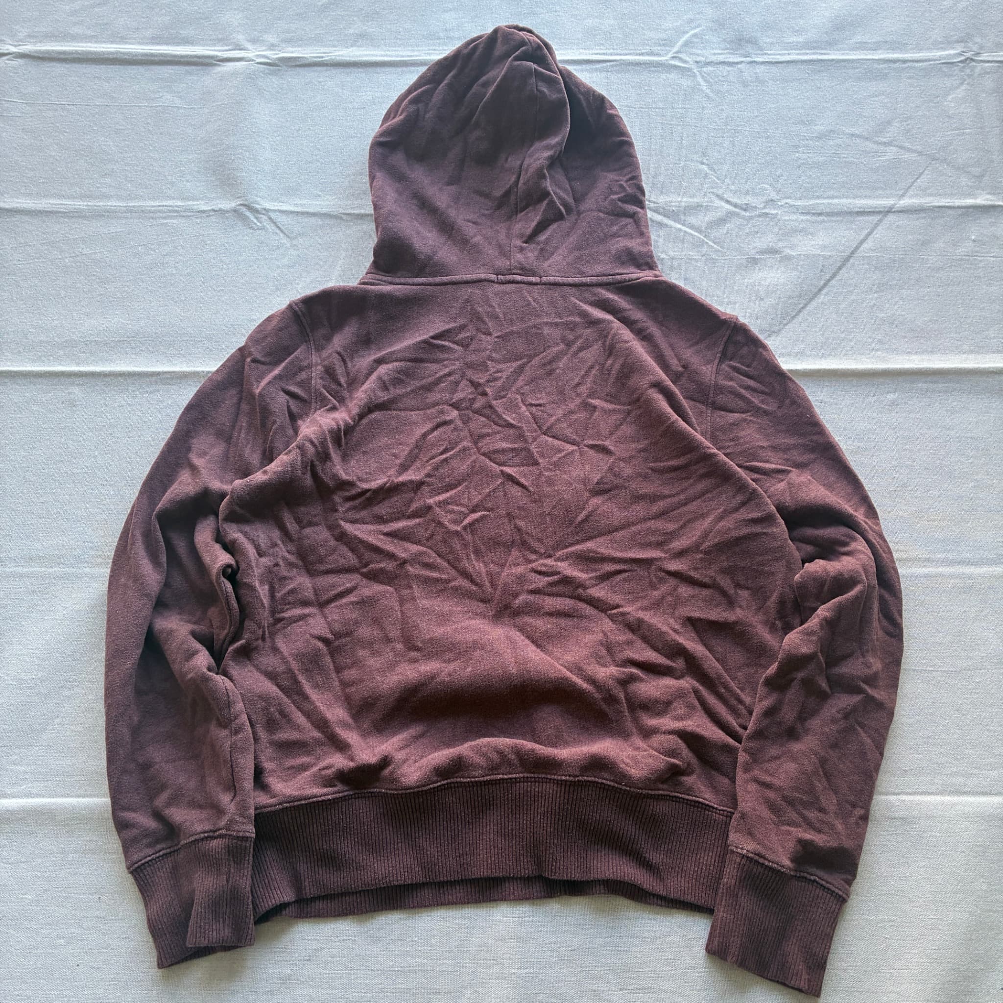 Gap Arch Logo Pullover Hoodie Maroon — photo 5 of 6