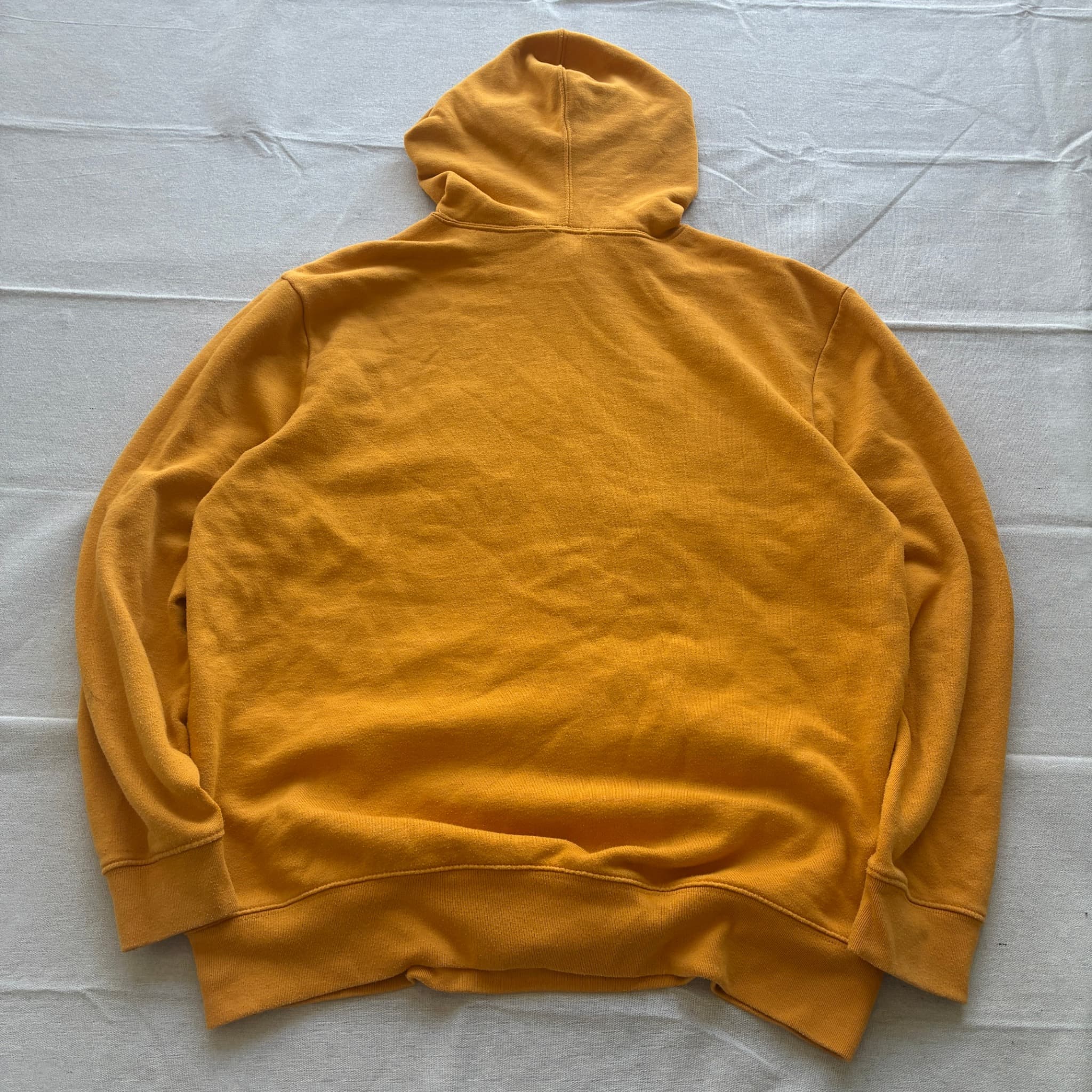 Gap Arch Logo Pullover Hoodie Mustard Yellow L — photo 5 of 6