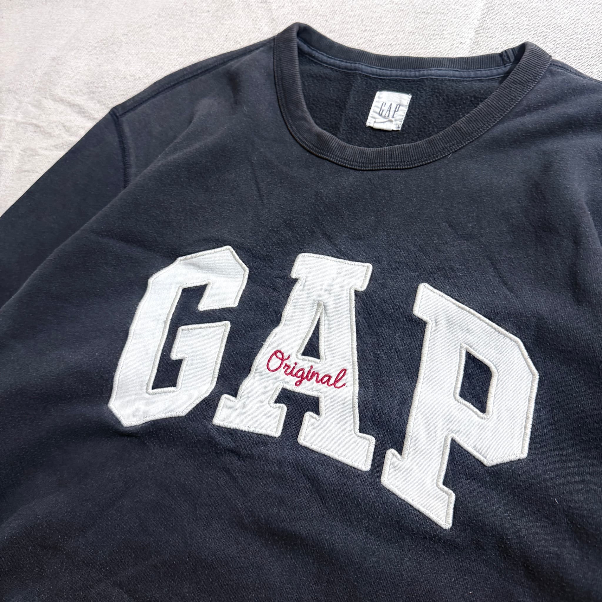 Gap Original Logo Crewneck Sweatshirt XL — photo 3 of 9