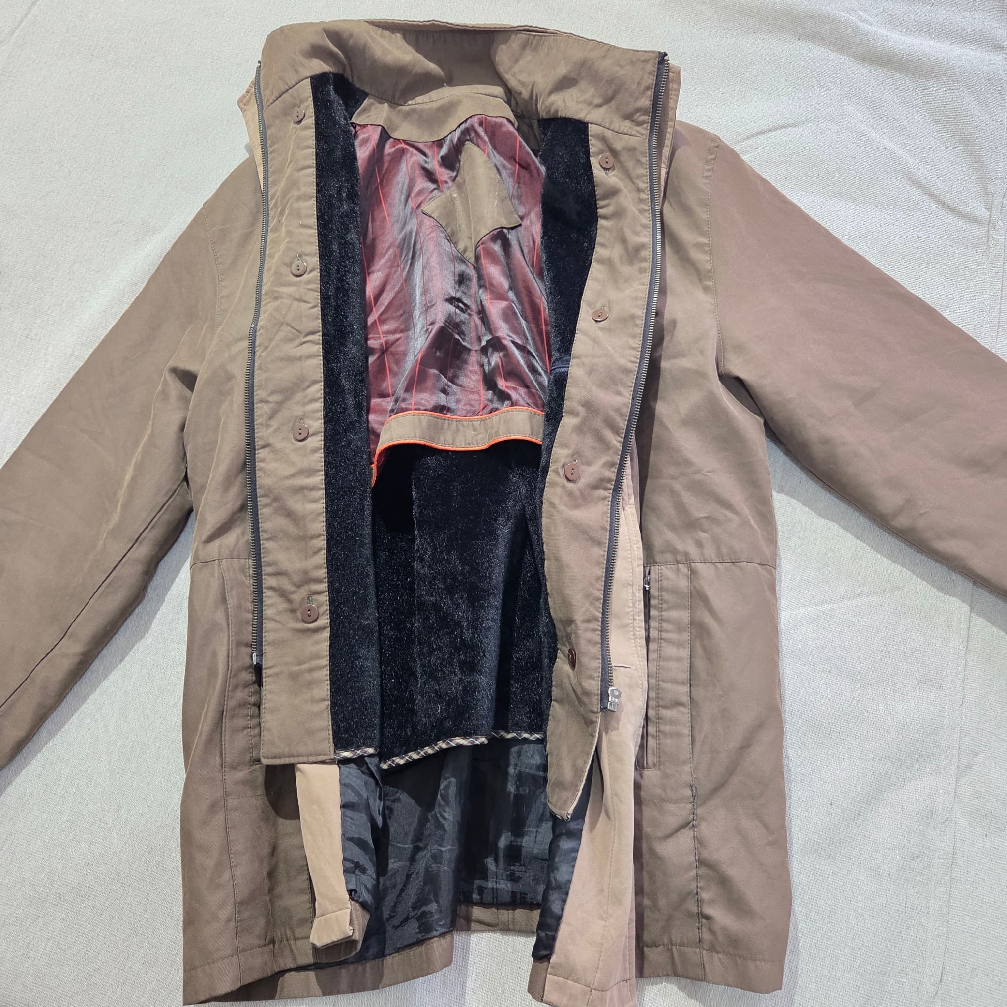 Giorgio Armani Brown Utility Field Jacket — photo 4 of 14