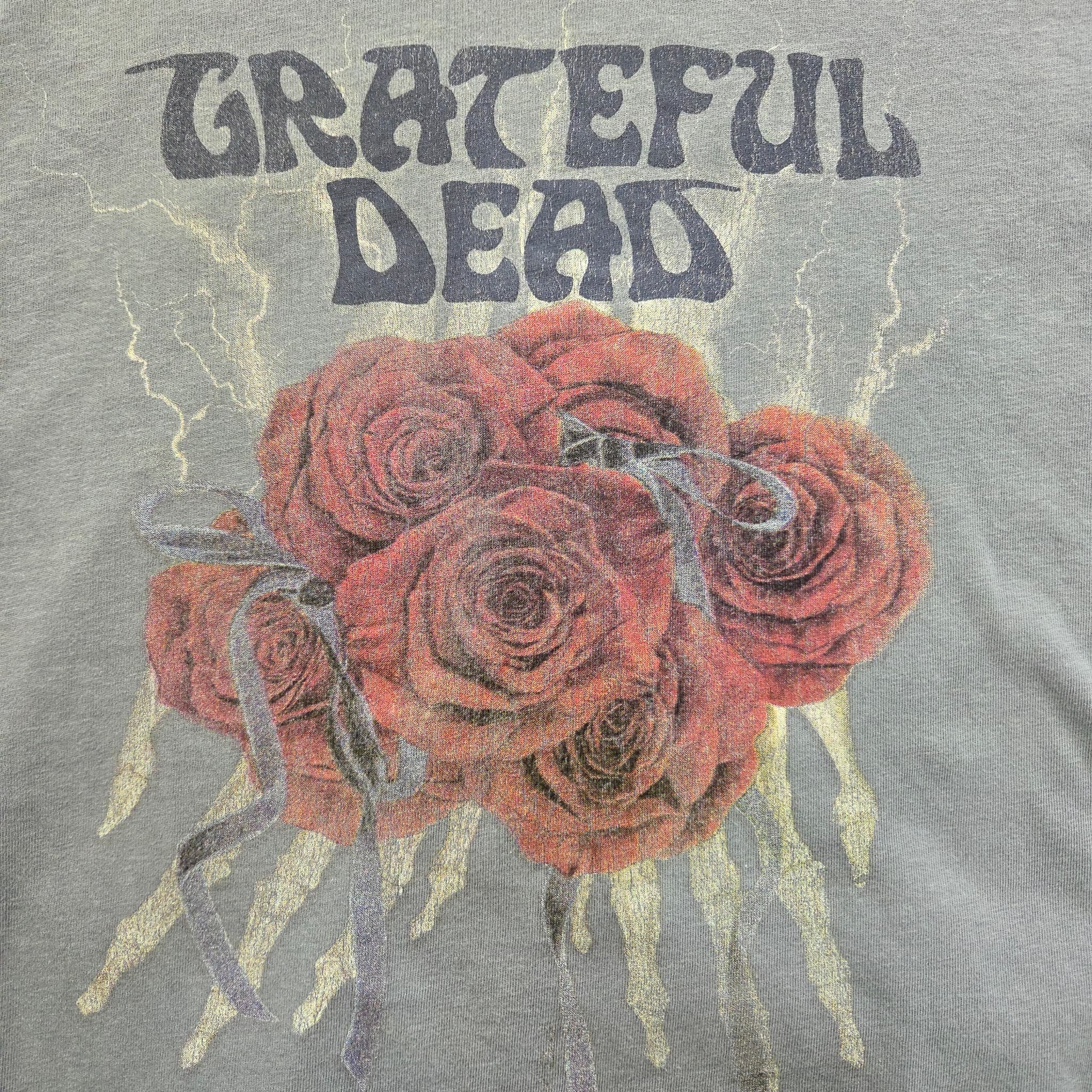 Grateful Dead Roses Graphic T-Shirt Grey — photo 3 of 7