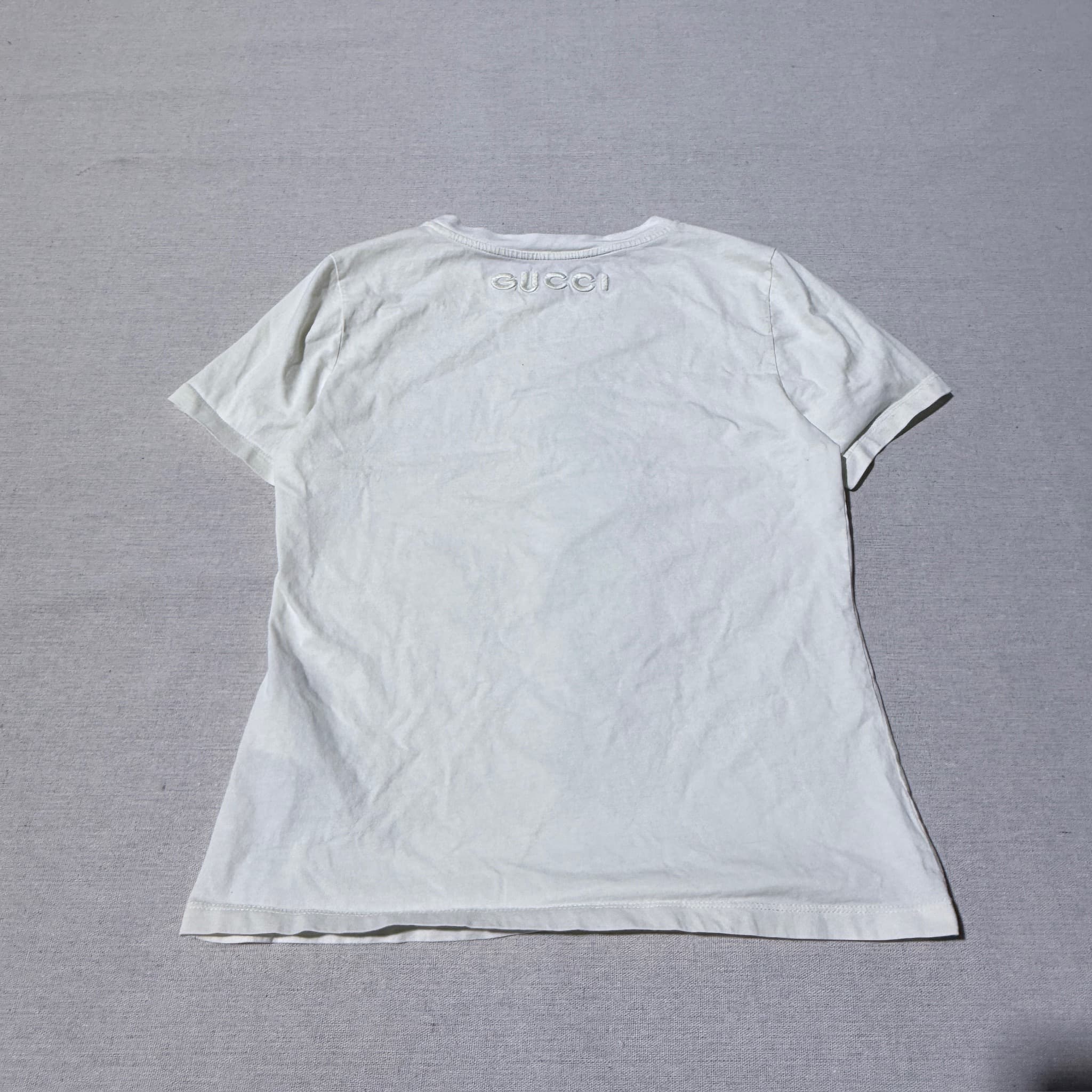 Gucci x Ken Scott Pea Print T-Shirt White Graphic Tee — photo 5 of 8