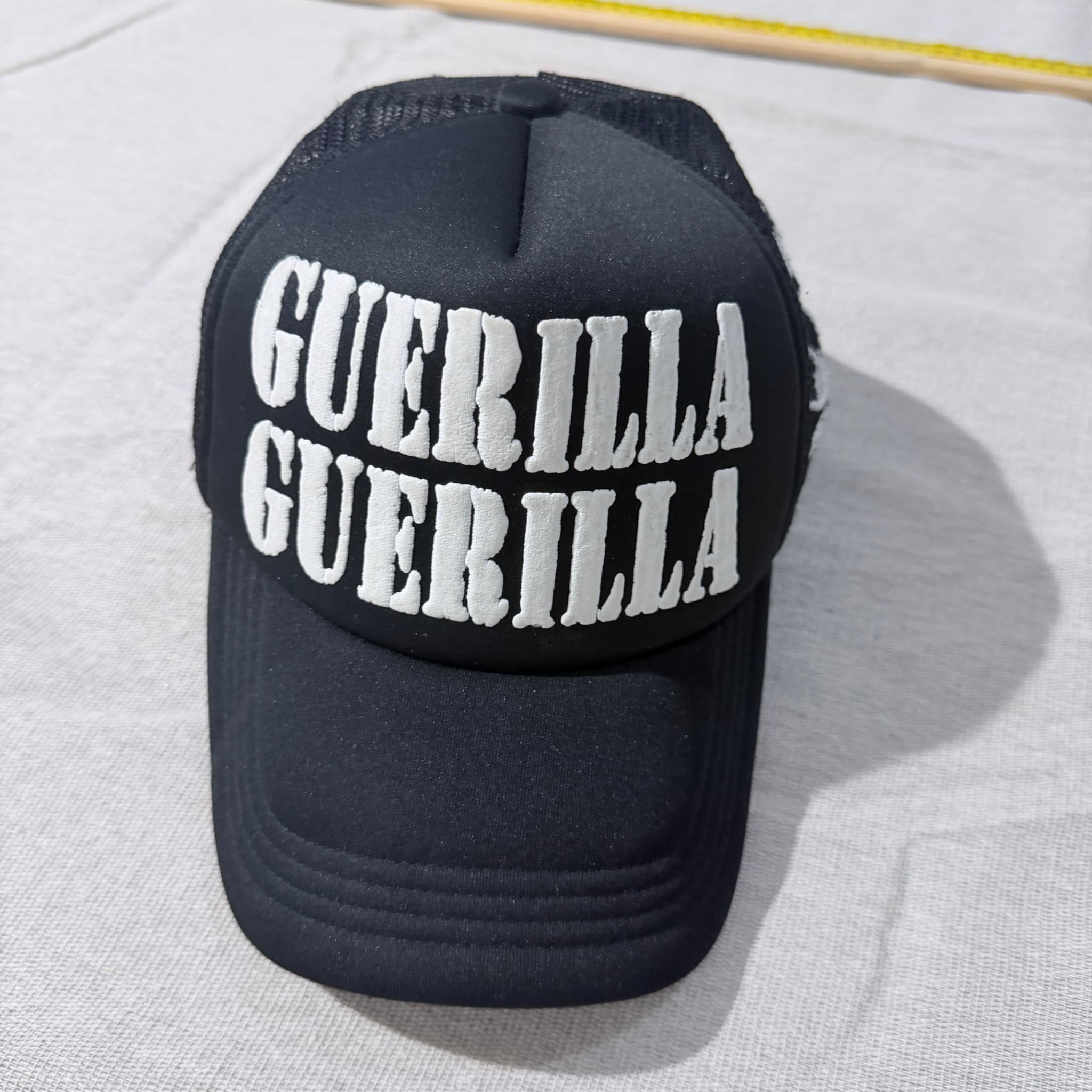 Guerilla Group Mesh Trucker Hat Black Snapback Cap — photo 2 of 6